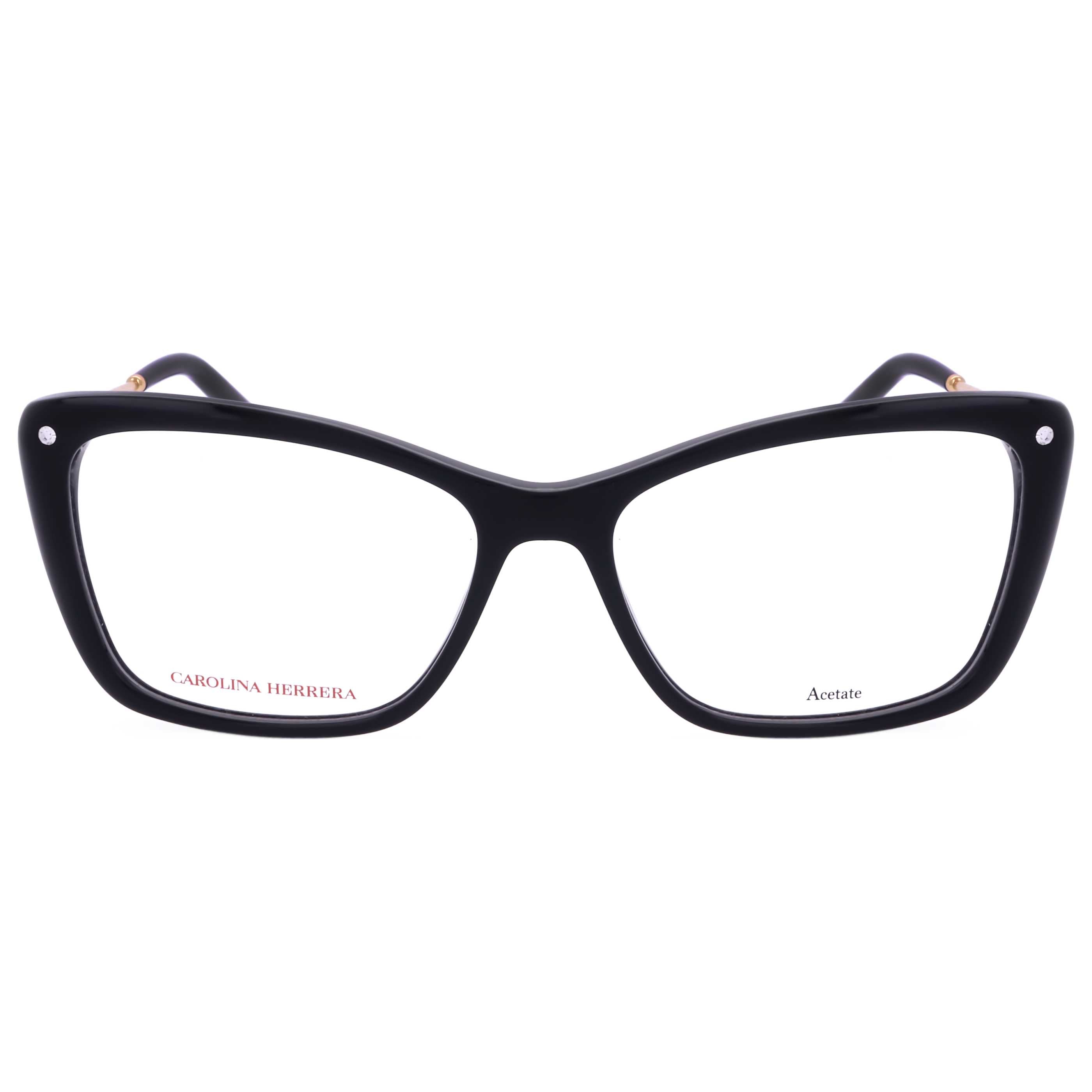 משקפי ראייה Carolina Herrera דגם Her0155 לנשים 55 מ״מ בצבע שחור