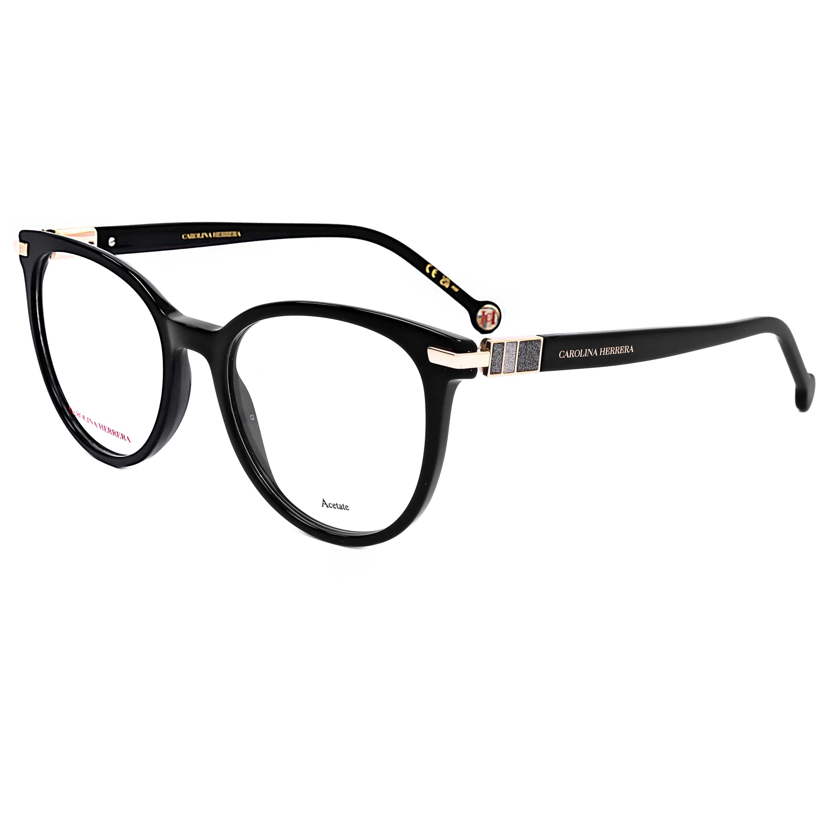 משקפי ראייה Carolina Herrera דגם Her0156 לנשים 53 מ״מ בצבע שחור