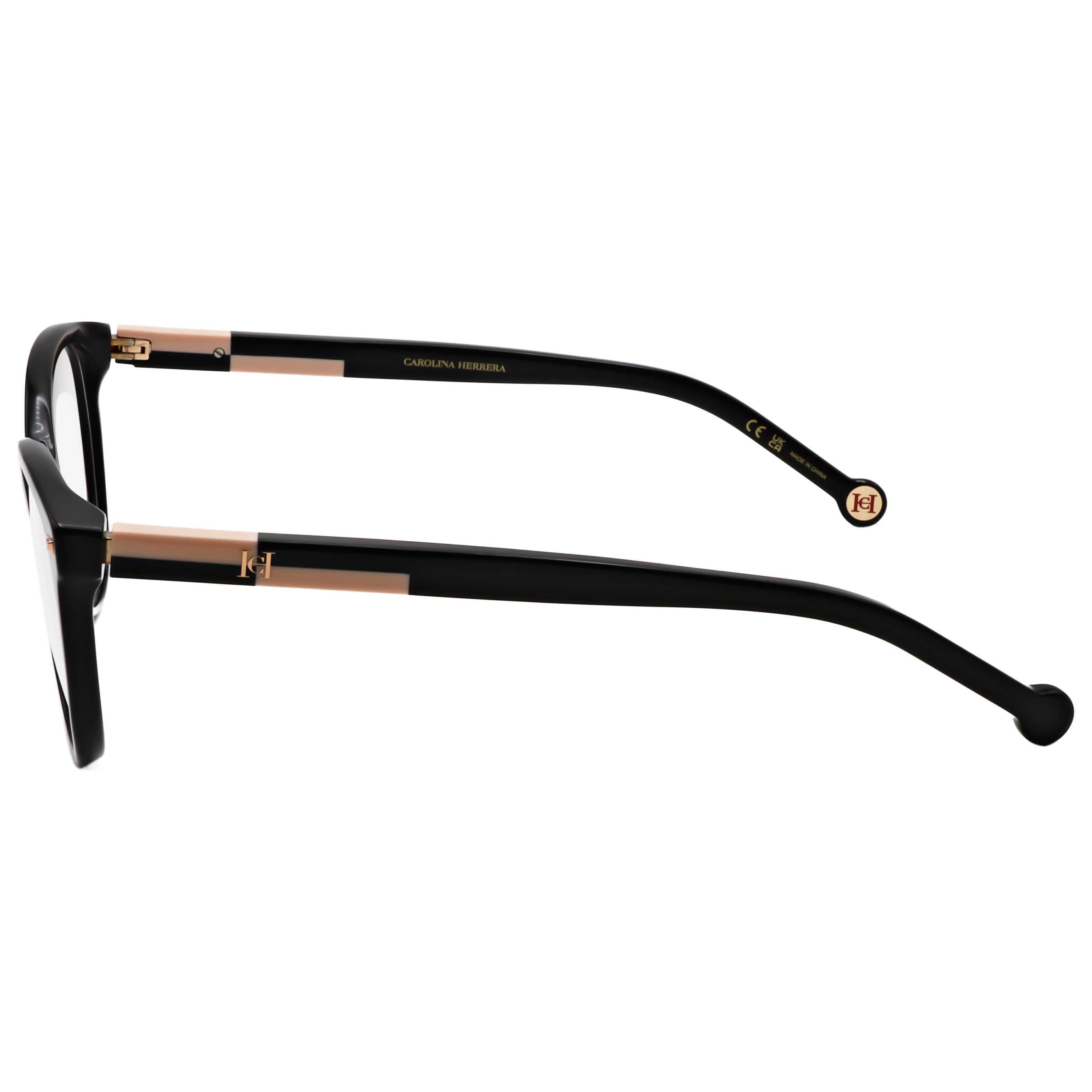 משקפי ראייה Carolina Herrera דגם Her0158 לנשים 53 מ״מ בצבע שחור ניוד