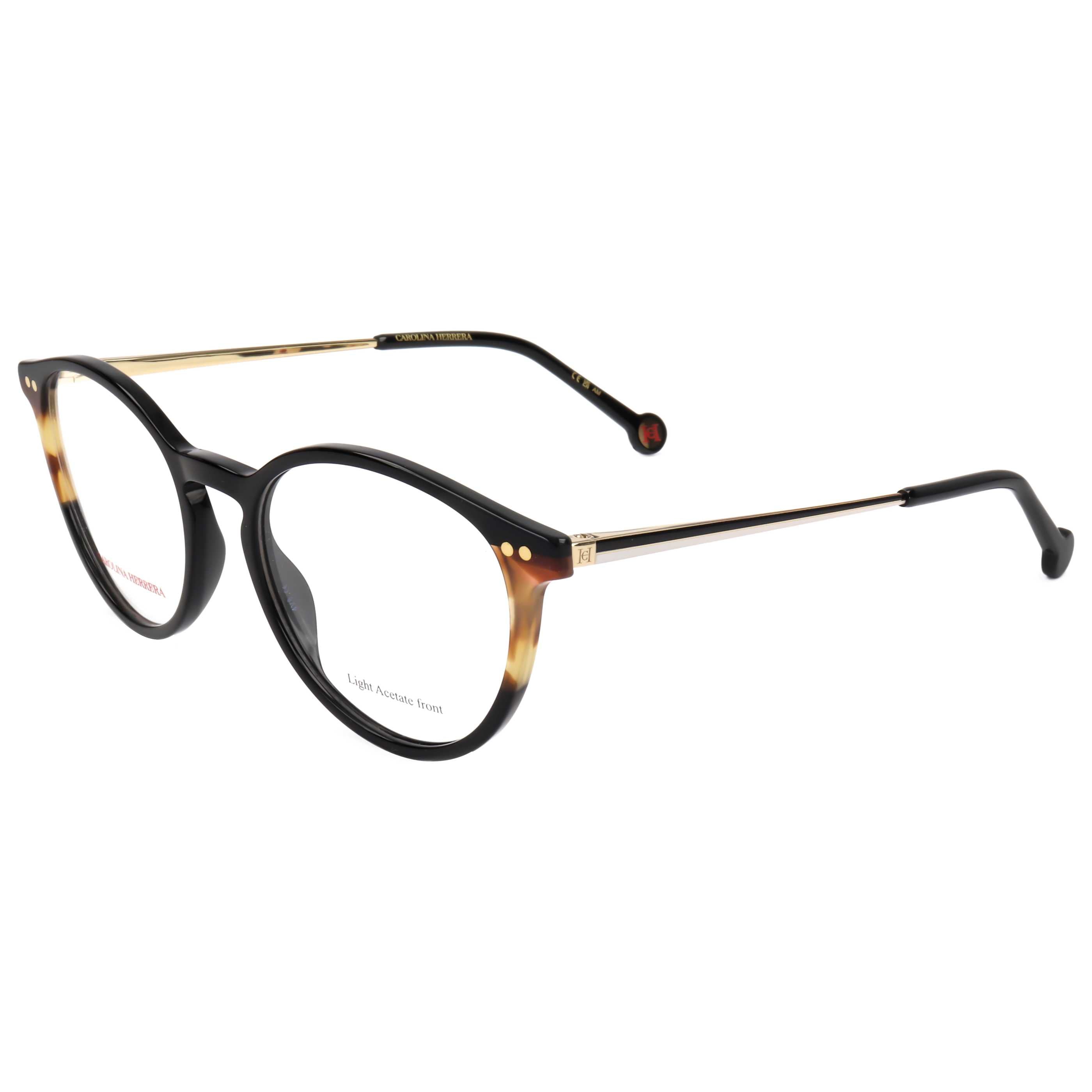 משקפי ראייה Carolina Herrera דגם Her0166 לנשים 51 מ״מ בצבע שחור הוואנה