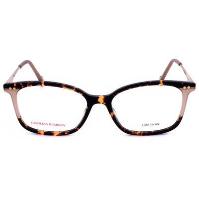 משקפי ראייה Carolina Herrera דגם Her0167 לנשים 53 מ״מ בצבע הוואנה בז׳