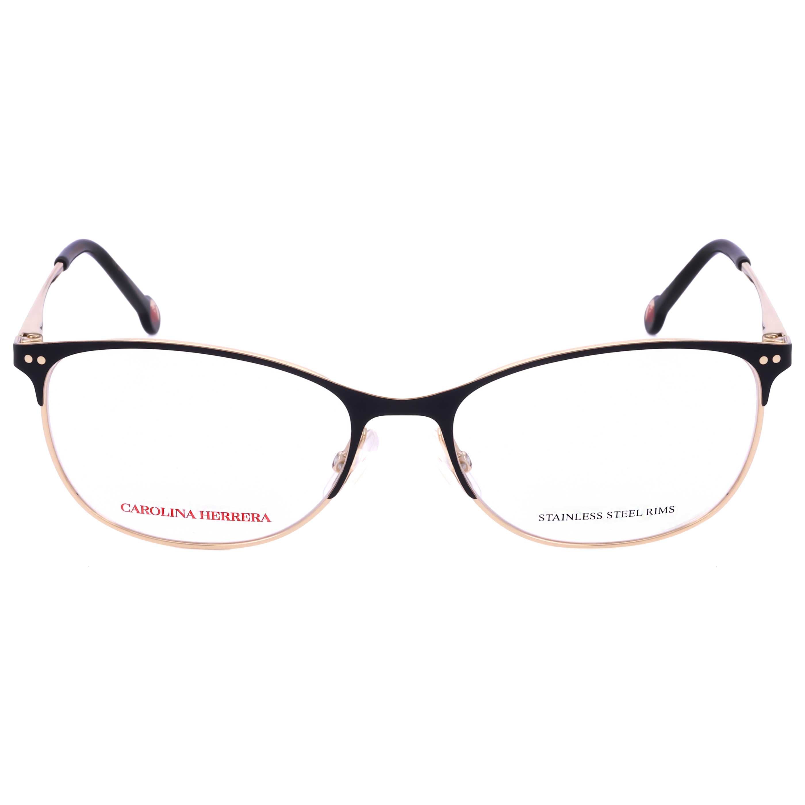 משקפי ראייה Carolina Herrera דגם Her0168 לנשים 51 מ״מ בצבע זהב שחור