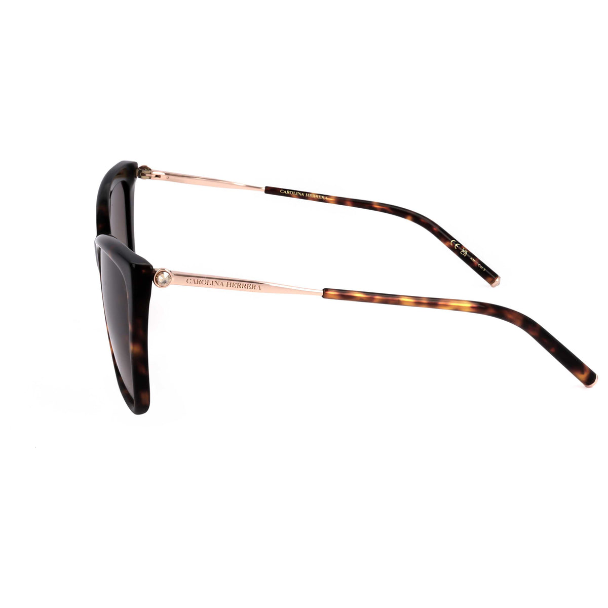 משקפי שמש Carolina Herrera דגם HER0180-S-2IK-57 לנשים 57 מ״מ בצבע Havana Gold