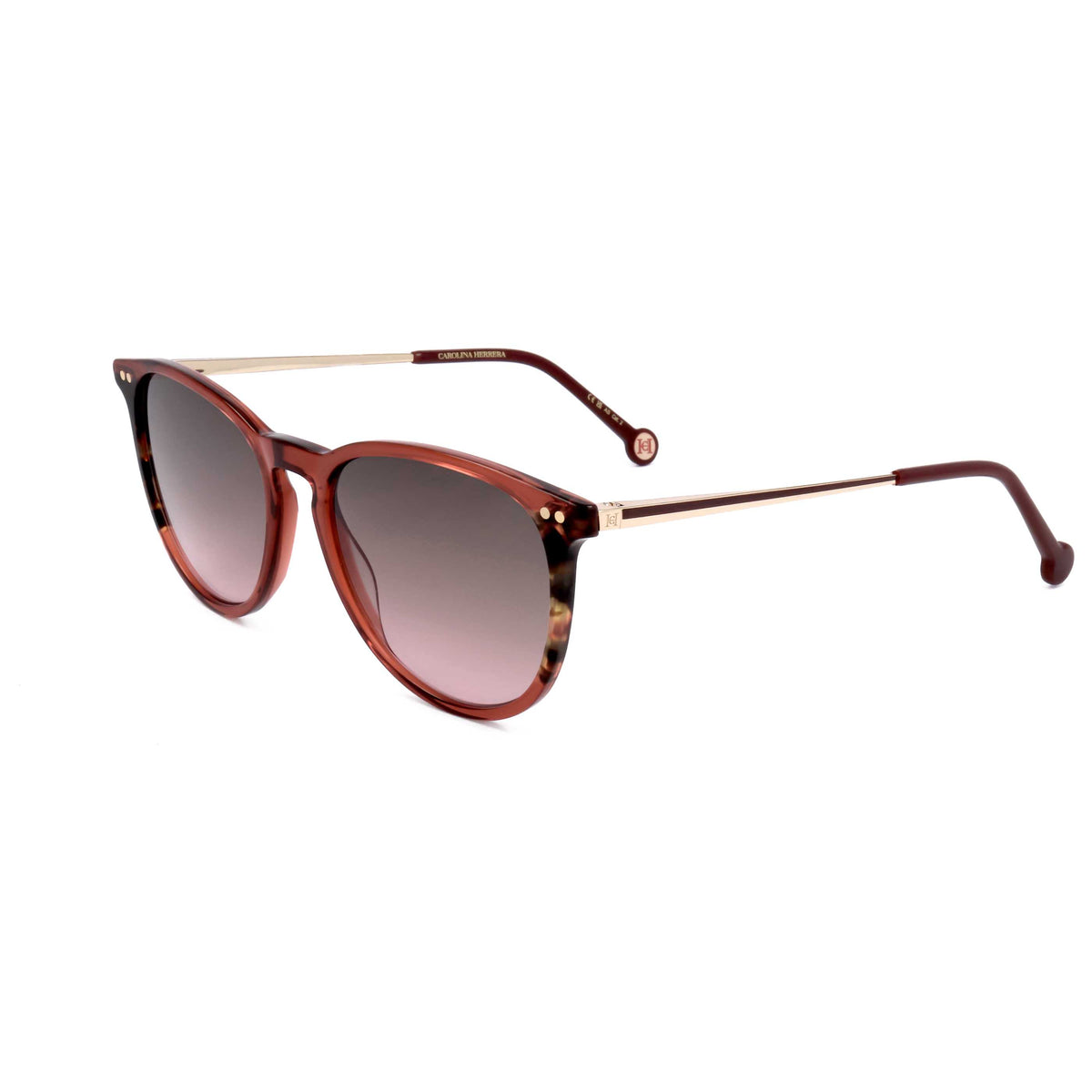 Carolina Herrera Women's 54mm Burgundy Havana Sunglasses HER0184-S-YDC-54