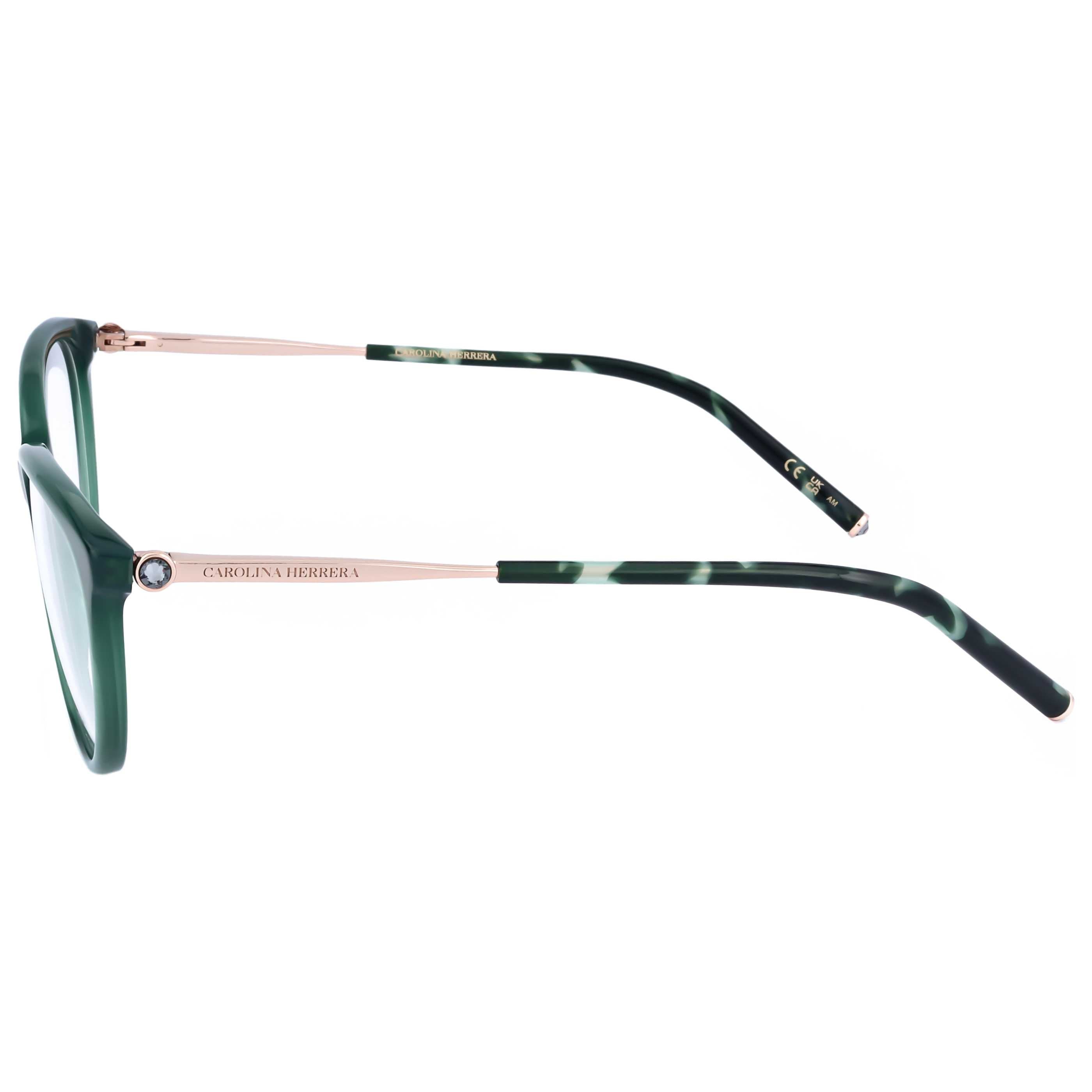 משקפי ראייה Carolina Herrera דגם Her0196 לנשים 55 מ״מ בצבע ירוק
