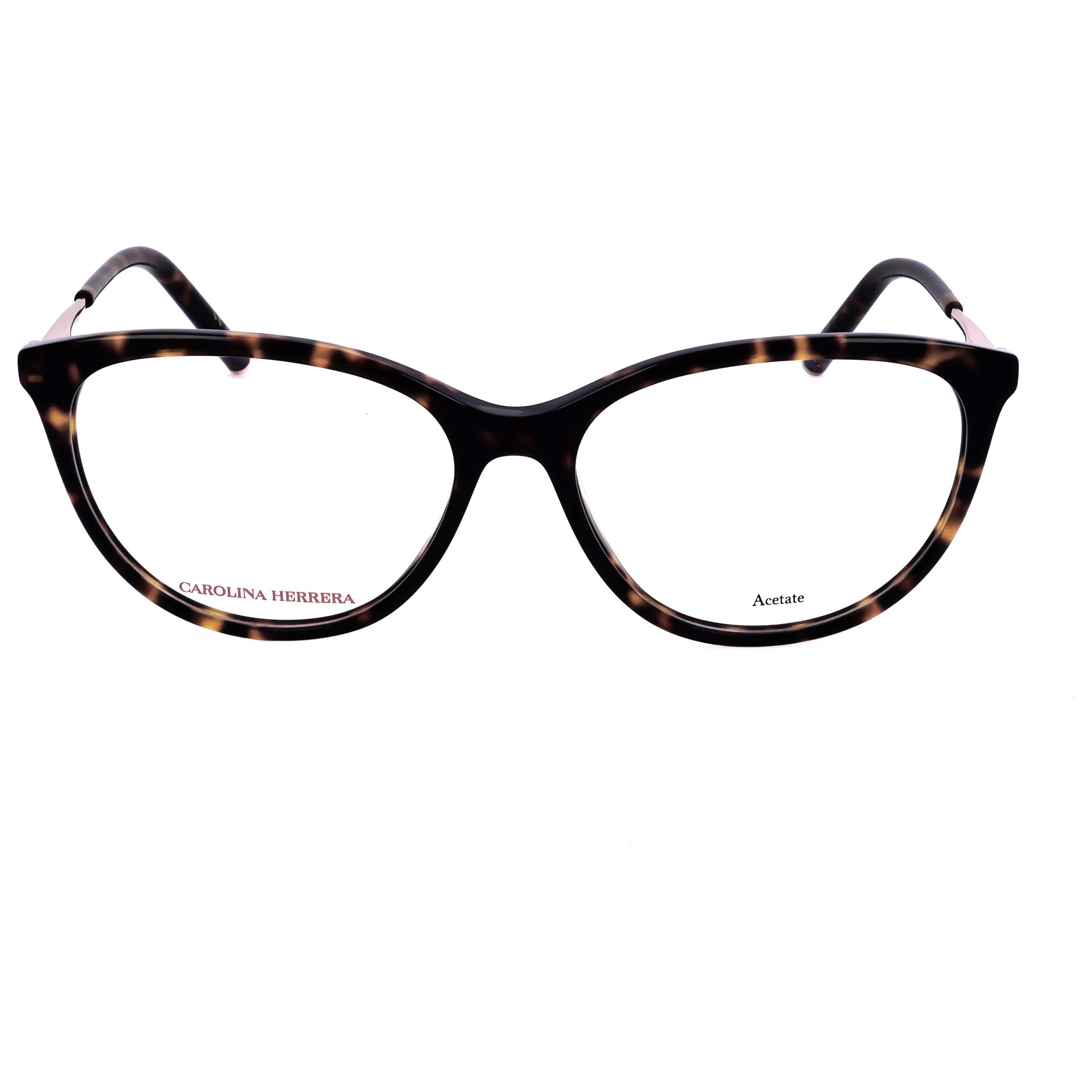 משקפי ראייה Carolina Herrera דגם Her0196 לנשים 55 מ״מ בצבע הוואנה זהב
