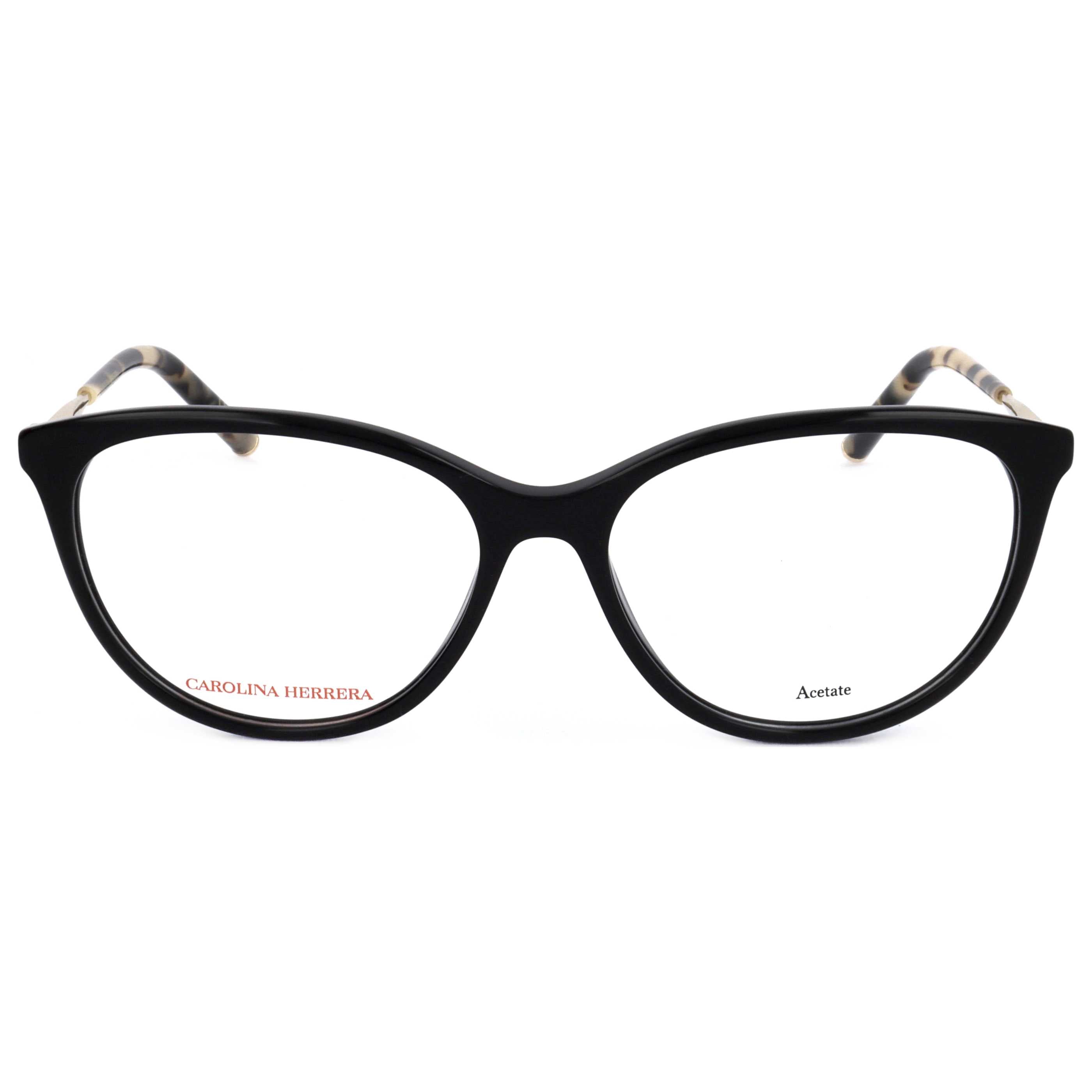 משקפי ראייה Carolina Herrera דגם Her0196 לנשים 55 מ״מ בצבע שחור זהב