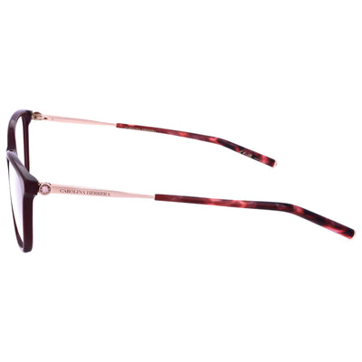 משקפי ראייה Carolina Herrera דגם Her0197 לנשים 54 מ״מ בצבע בורדו זהב