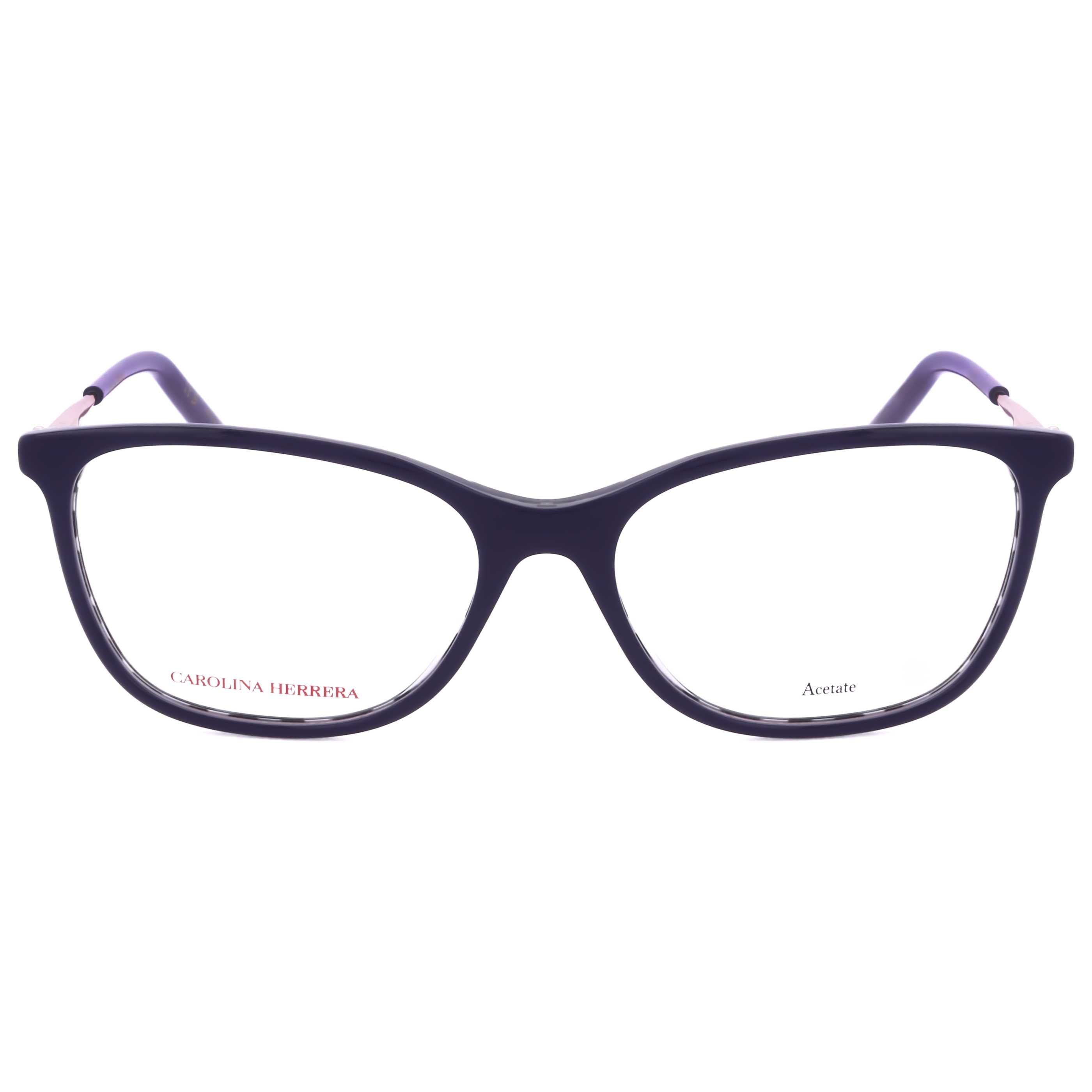 משקפי ראייה Carolina Herrera דגם Her0197 לנשים 54 מ״מ בצבע כחול זהב