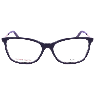 משקפי ראייה Carolina Herrera דגם Her0197 לנשים 54 מ״מ בצבע כחול זהב