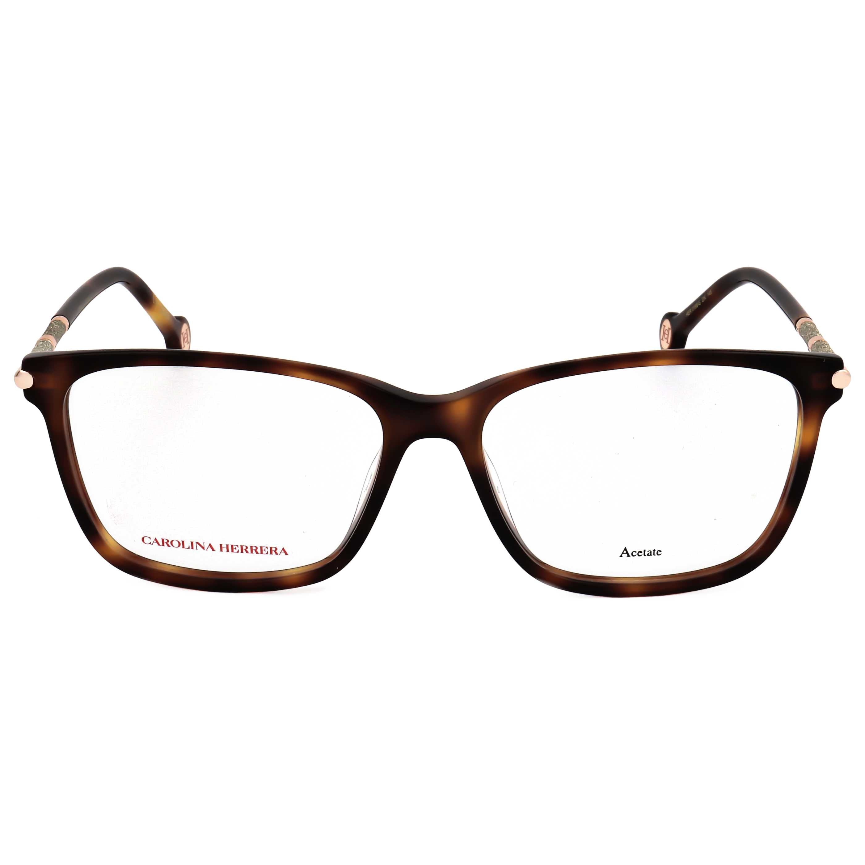 משקפי ראייה Carolina Herrera דגם Her0199 לנשים 55 מ״מ בצבע הוואנה זהב