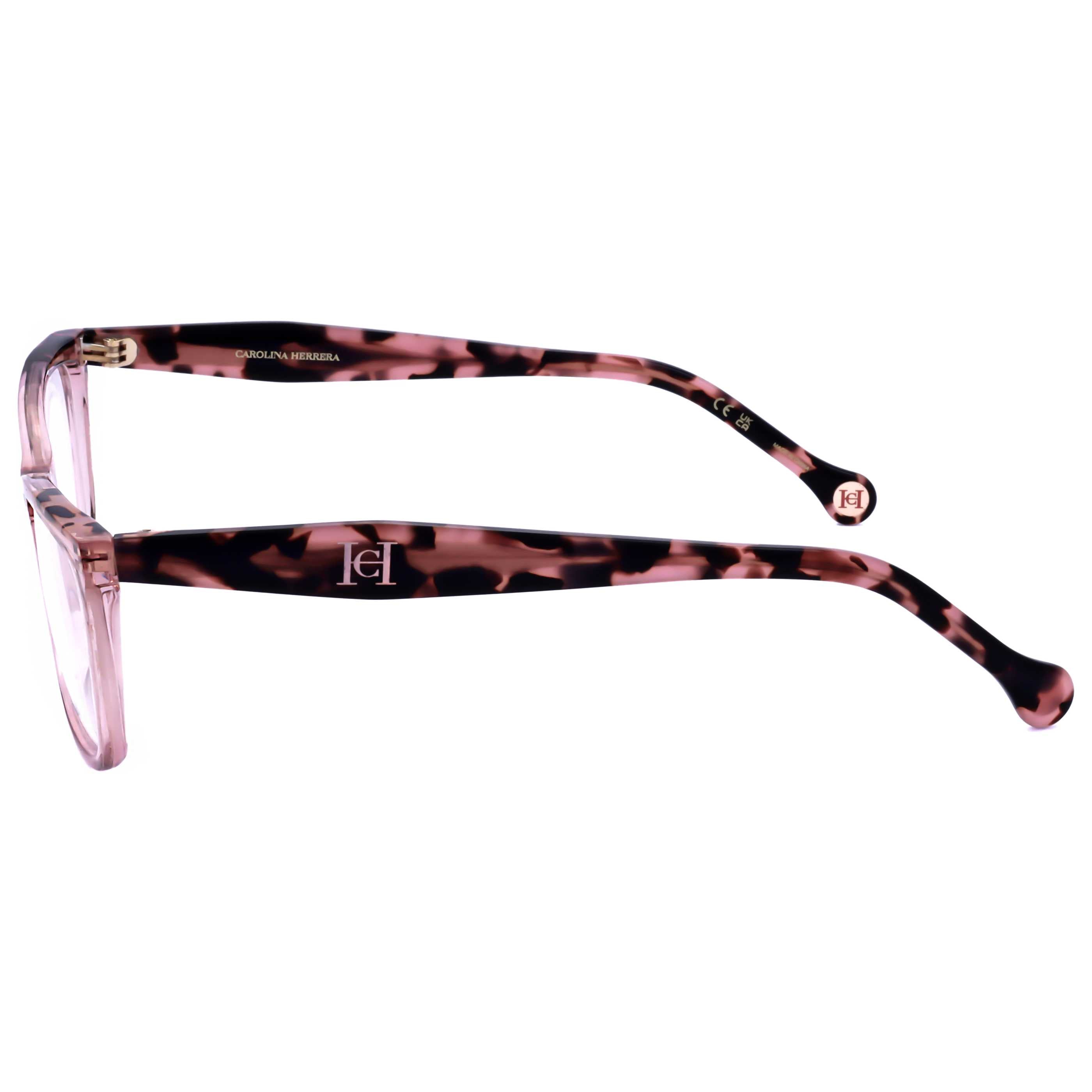 משקפי ראייה Carolina Herrera דגם Her0202 לנשים 56 מ״מ בצבע ורוד הוואנה