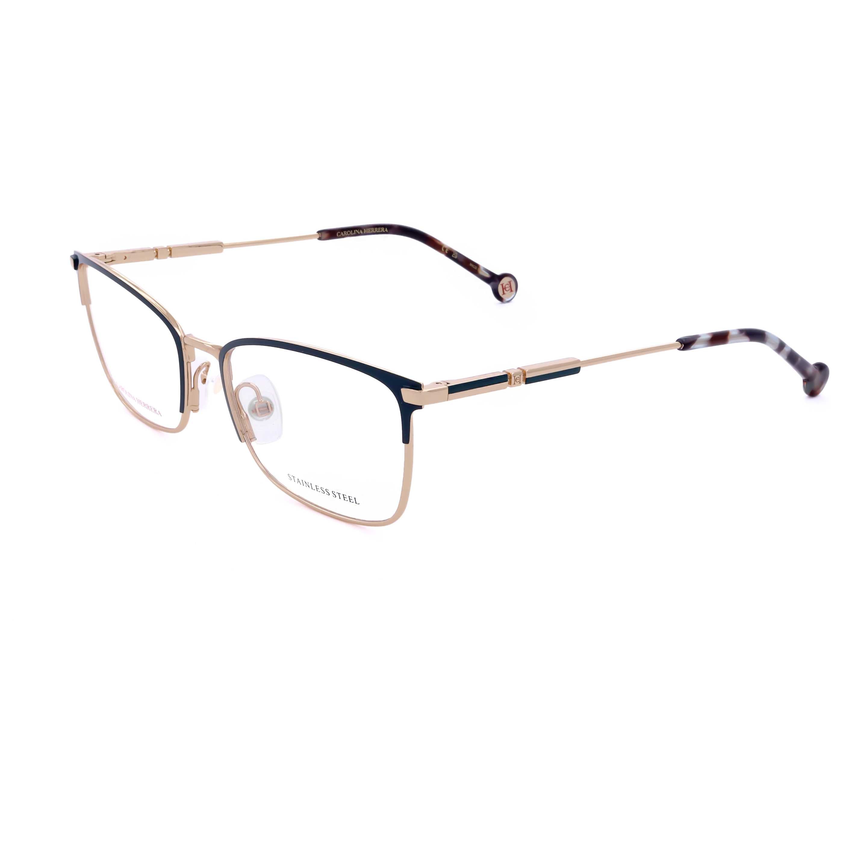 משקפי ראייה Carolina Herrera דגם Her0204 לנשים 54 מ״מ בצבע זהב ירוק
