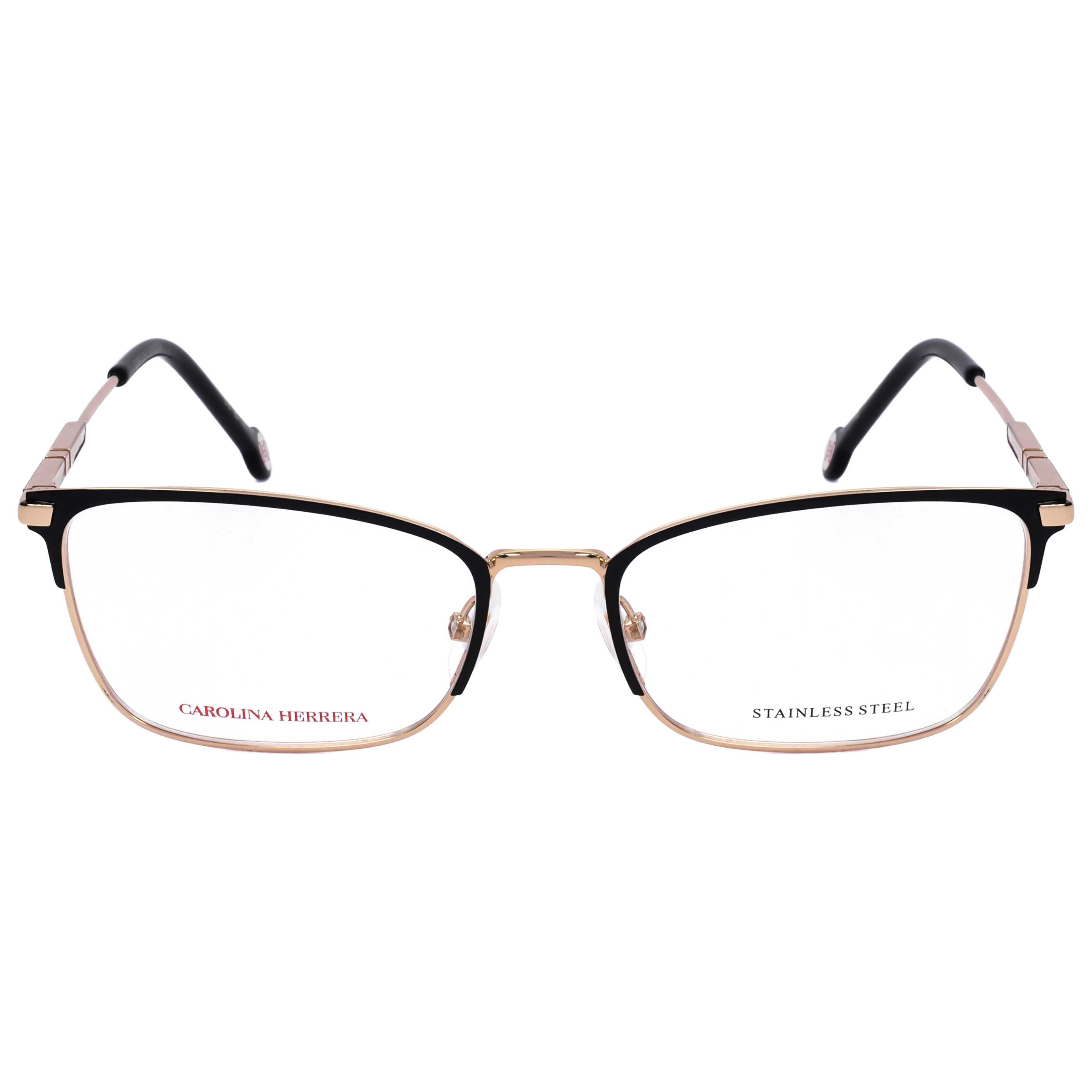 משקפי ראייה Carolina Herrera דגם Her0204 לנשים 54 מ״מ בצבע זהב שחור