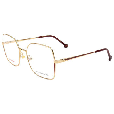 משקפי ראייה Carolina Herrera דגם Her0206 לנשים 55 מ״מ בצבע בורדו זהב
