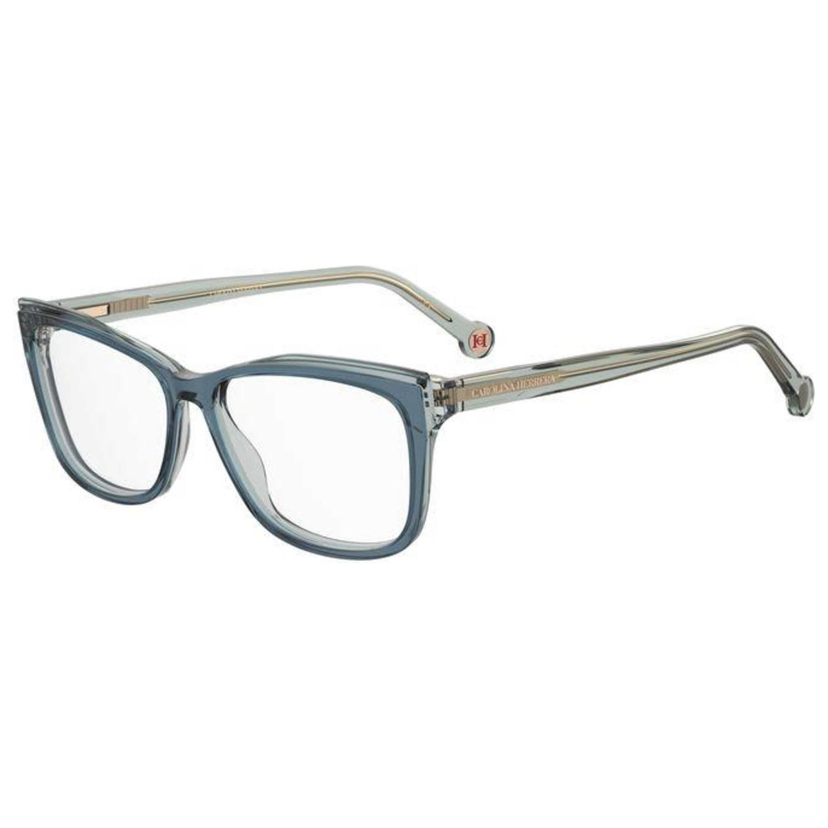 משקפי ראייה Carolina Herrera דגם Her0208 לנשים 53 מ״מ בצבע כחול Teal