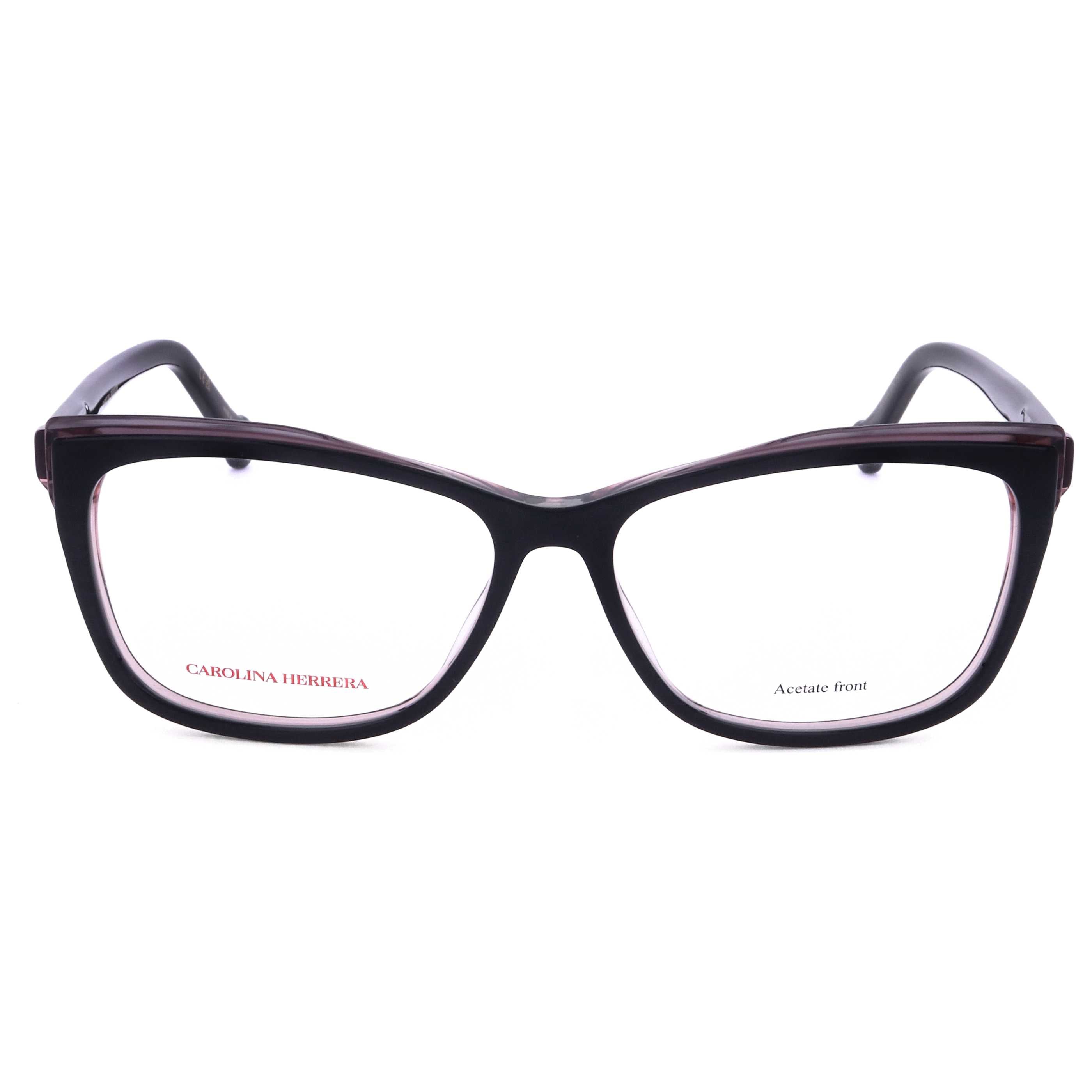משקפי ראייה Carolina Herrera דגם Her0208 לנשים 55 מ״מ בצבע שחור Nude