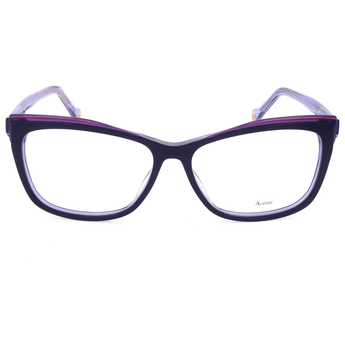 משקפי ראייה Carolina Herrera דגם Her0208 לנשים 55 מ״מ בצבע כחול Violet