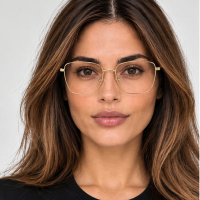 משקפי ראייה Carolina Herrera לנשים 56 מ״מ בצבע שחור זהב