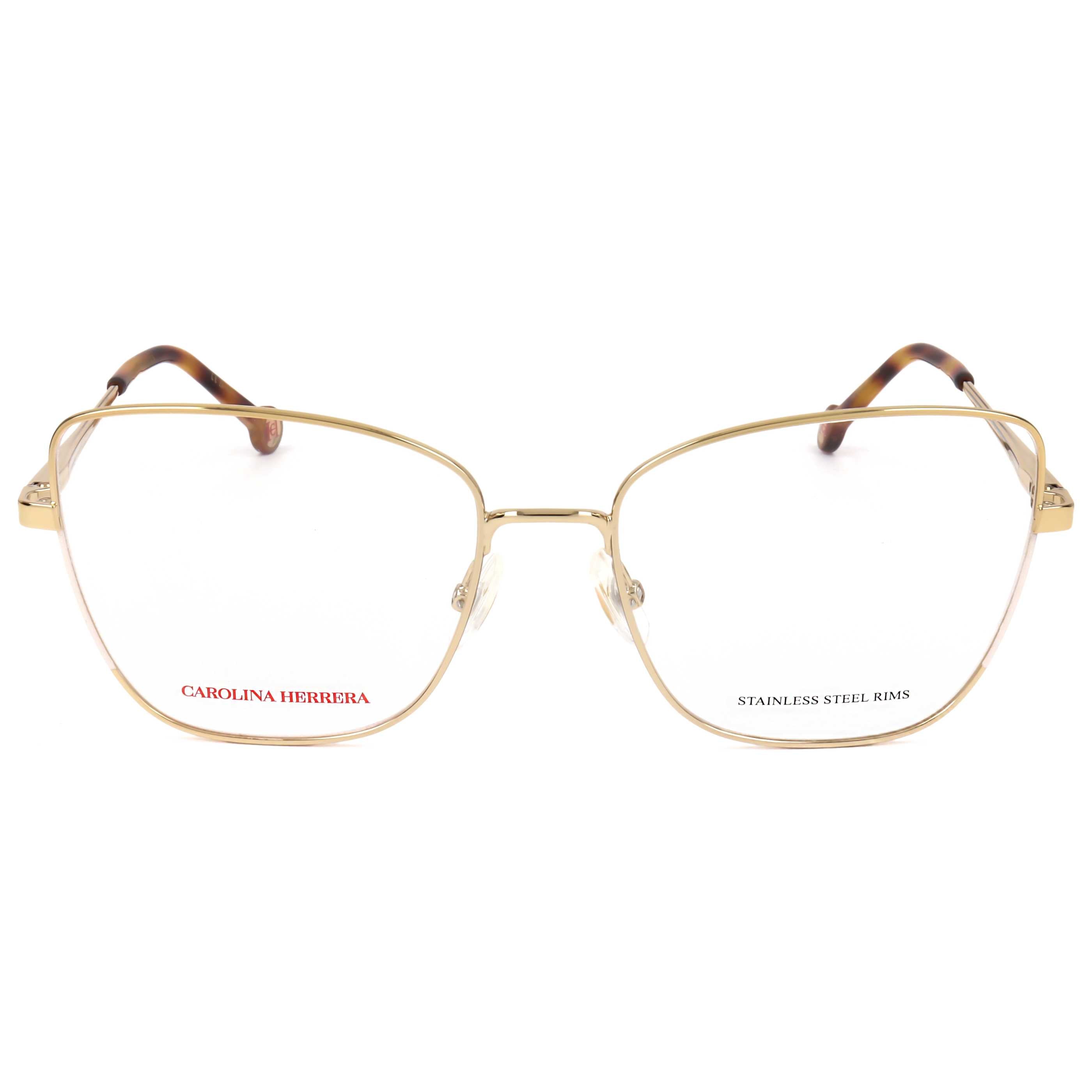 משקפי ראייה Carolina Herrera דגם Her0209 לנשים 56 מ״מ בצבע זהב לבן