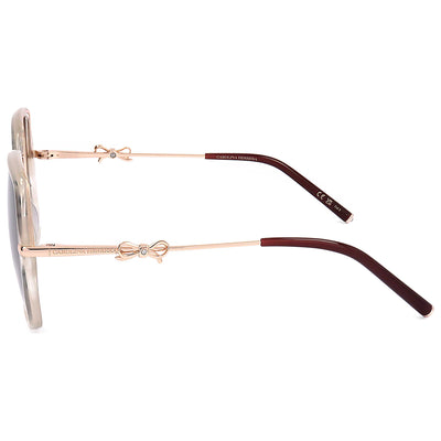 משקפי שמש Carolina Herrera דגם Her0217 לנשים 57 מ״מ בצבע לבן Marble