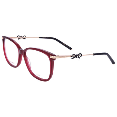 משקפי ראייה Carolina Herrera דגם Her0218 לנשים 55 מ״מ בצבע בורדו זהב