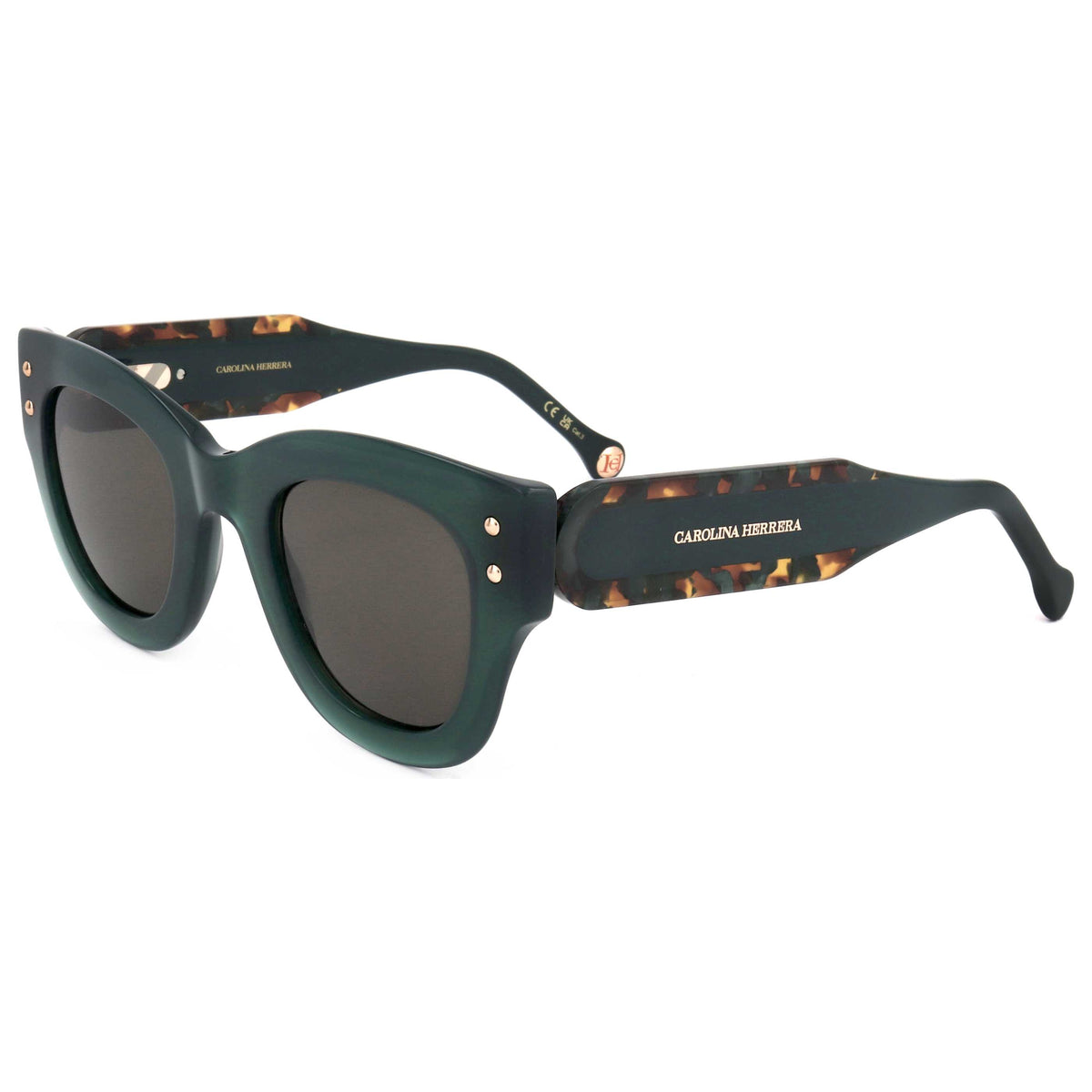 משקפי שמש Carolina Herrera דגם Her0222 לנשים 47 מ״מ בצבע ירוק