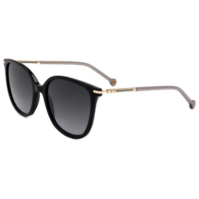 משקפי שמש Carolina Herrera דגם HER0229-S-P9X-55 לנשים 55 מ״מ בצבע Black Glitter Black