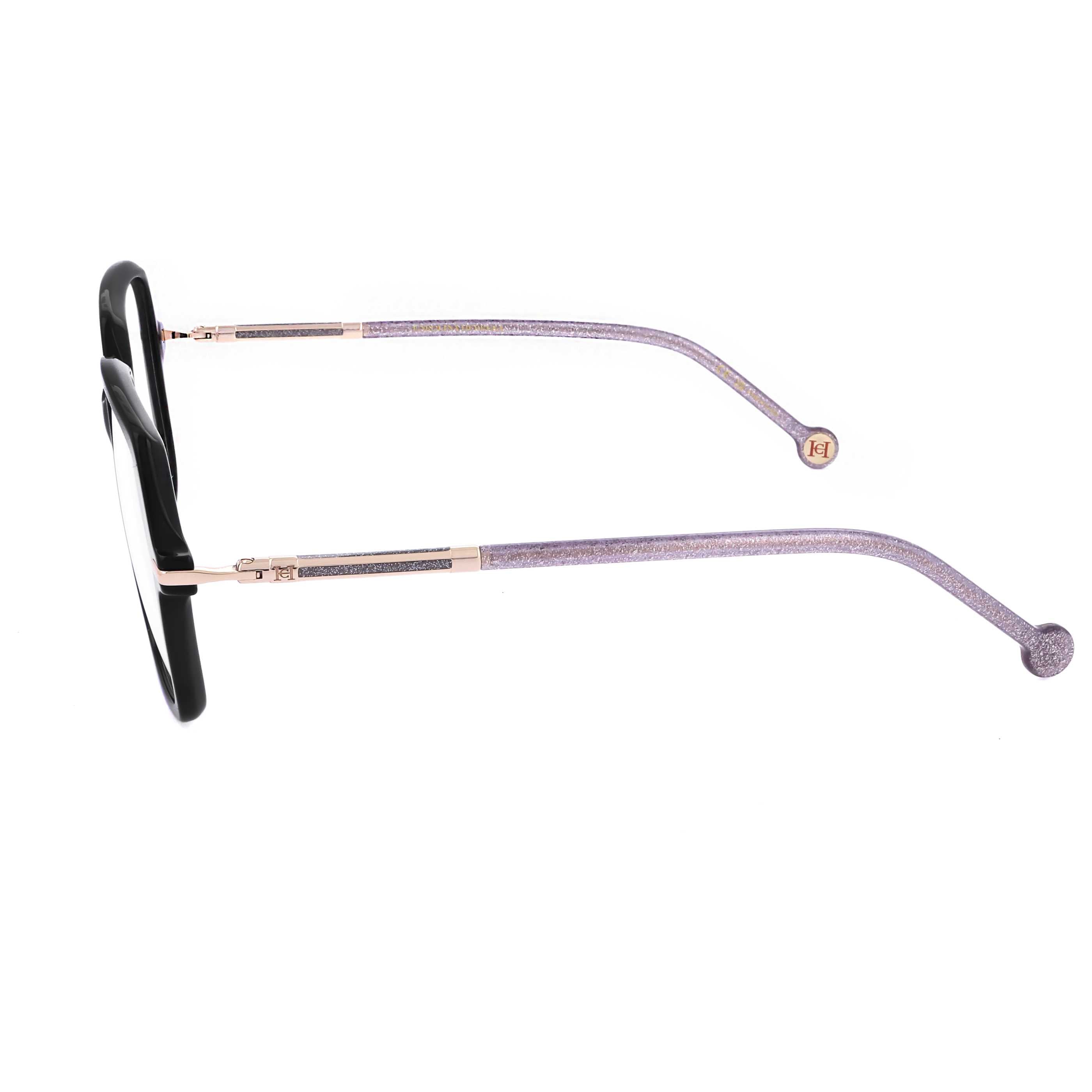 משקפי ראייה Carolina Herrera דגם Her0233 לנשים 54 מ״מ בצבע שחור Glitter שחור