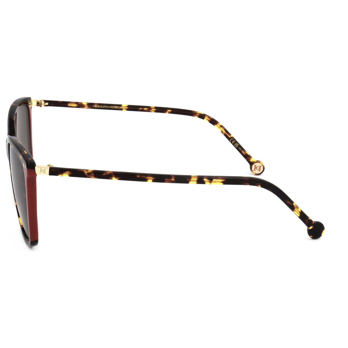 Carolina Herrera Women's 55 mm Havana Red Sunglasses HER0245-S-O63-55