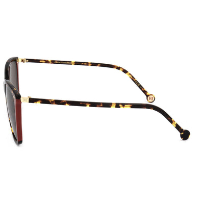 משקפי שמש Carolina Herrera דגם HER0245-S-O63-55 לנשים 55 מ״מ בצבע Havana Red