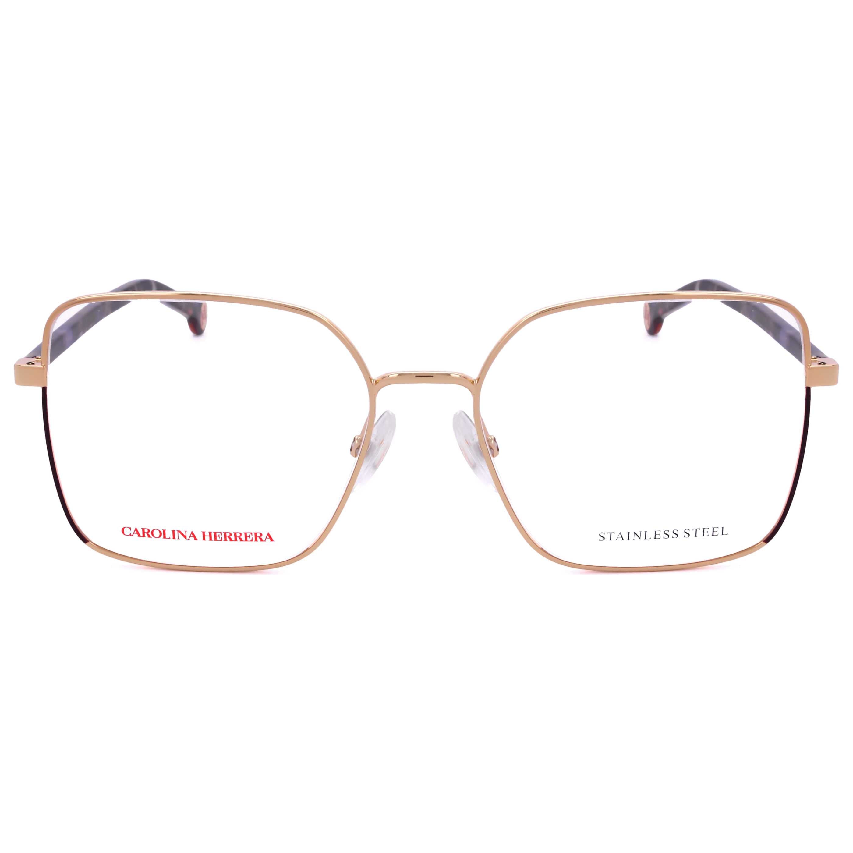 משקפי ראייה Carolina Herrera דגם Her0248 לנשים 53 מ״מ בצבע Violet זהב