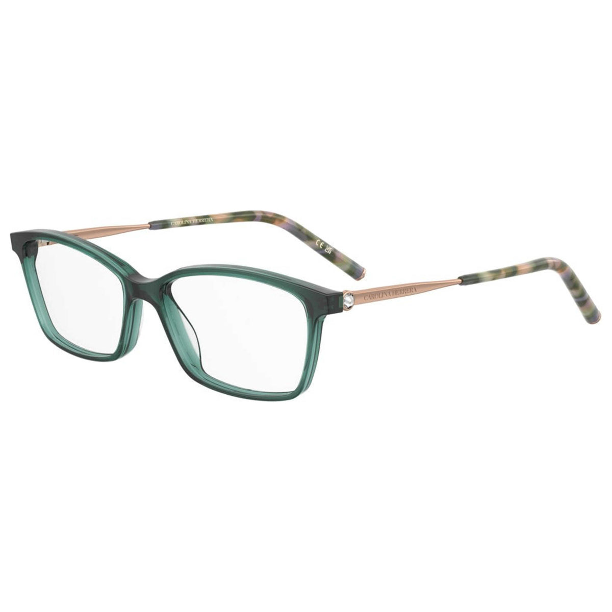 משקפי ראייה Carolina Herrera דגם Her0266 לנשים 52 מ״מ בצבע ירוק