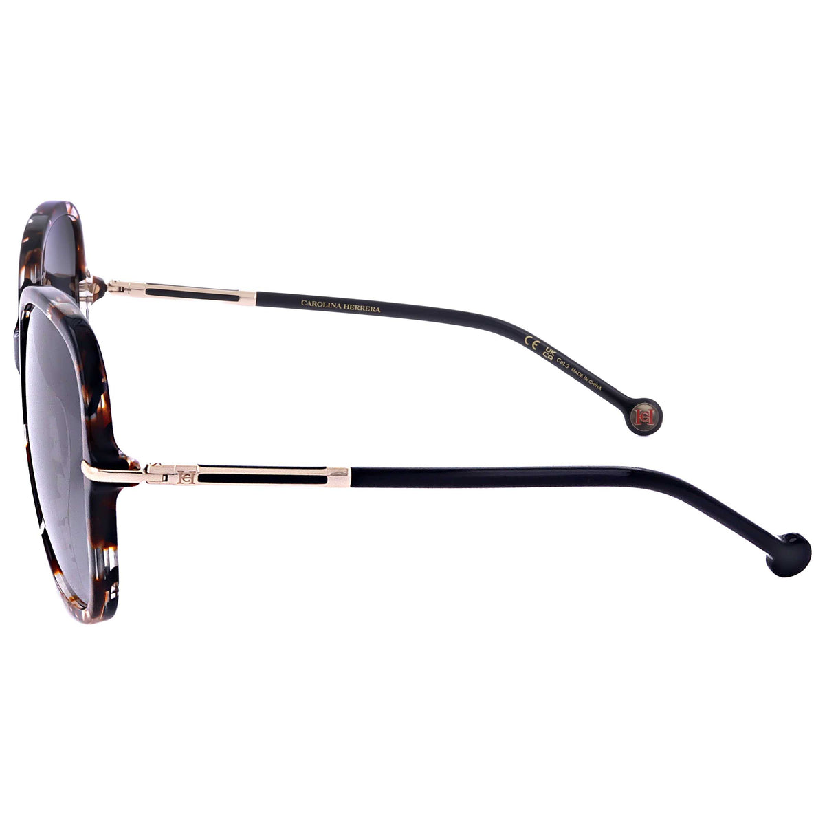 Carolina Herrera Women's 58mm Black Havana Gold Sunglasses HER0269-S-XWY-58
