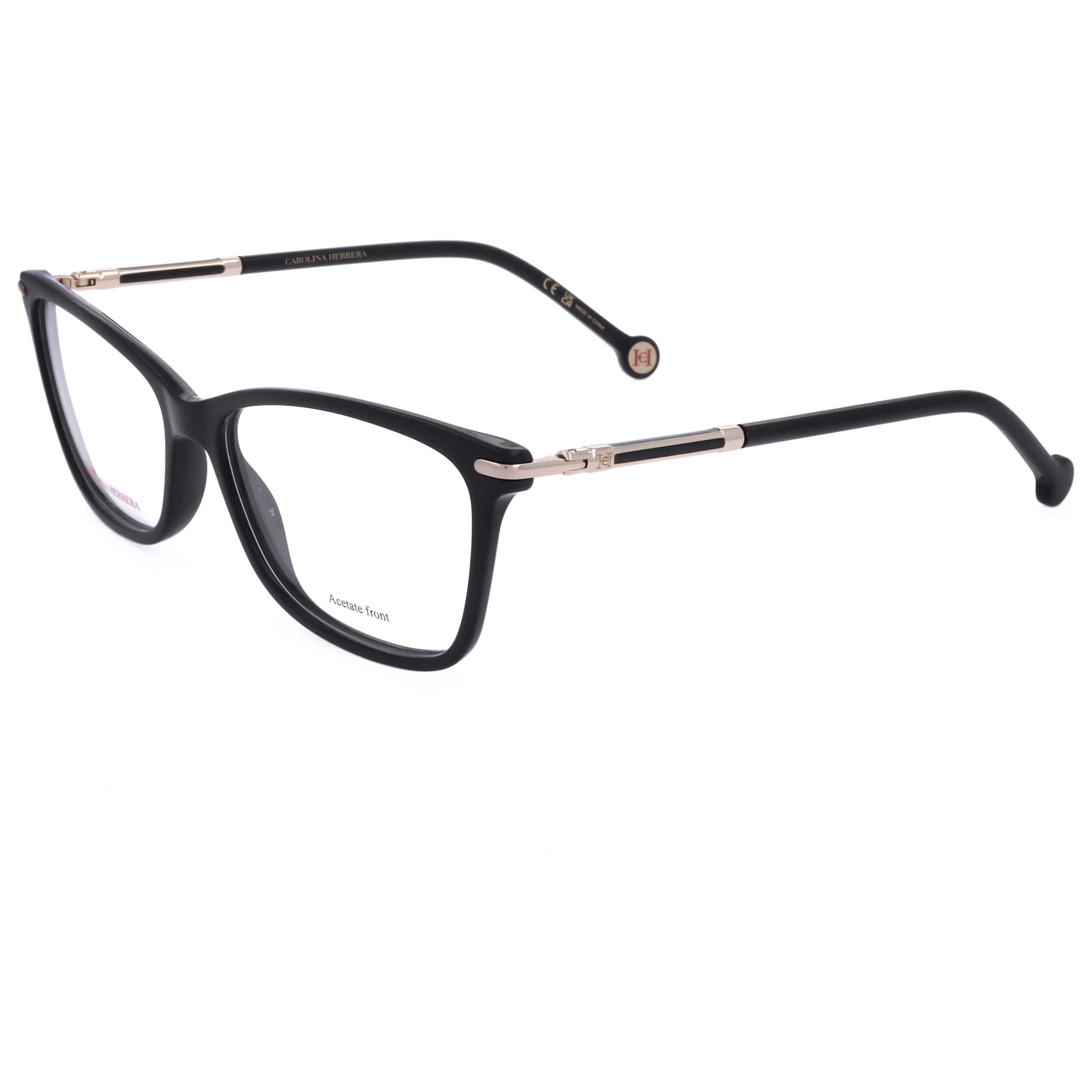 משקפי ראייה Carolina Herrera דגם Her0271 לנשים 54 מ״מ בצבע שחור