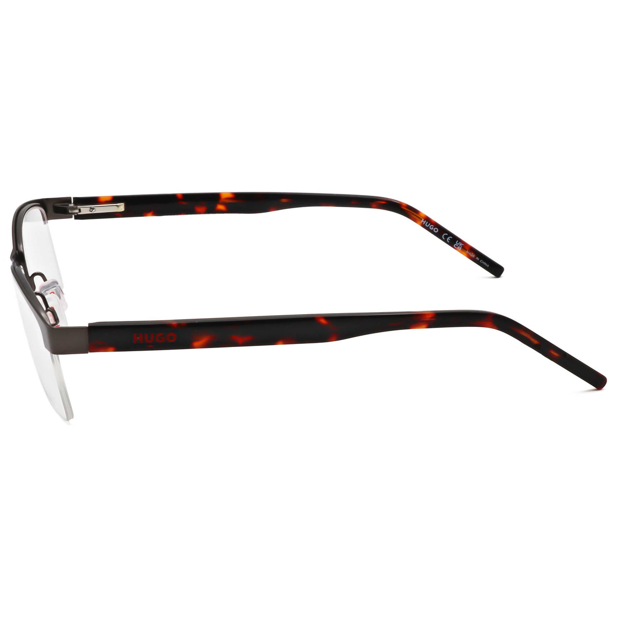 משקפי ראייה Hugo Boss דגם Hg1199 לגברים 53 מ״מ בצבע מט רותניום