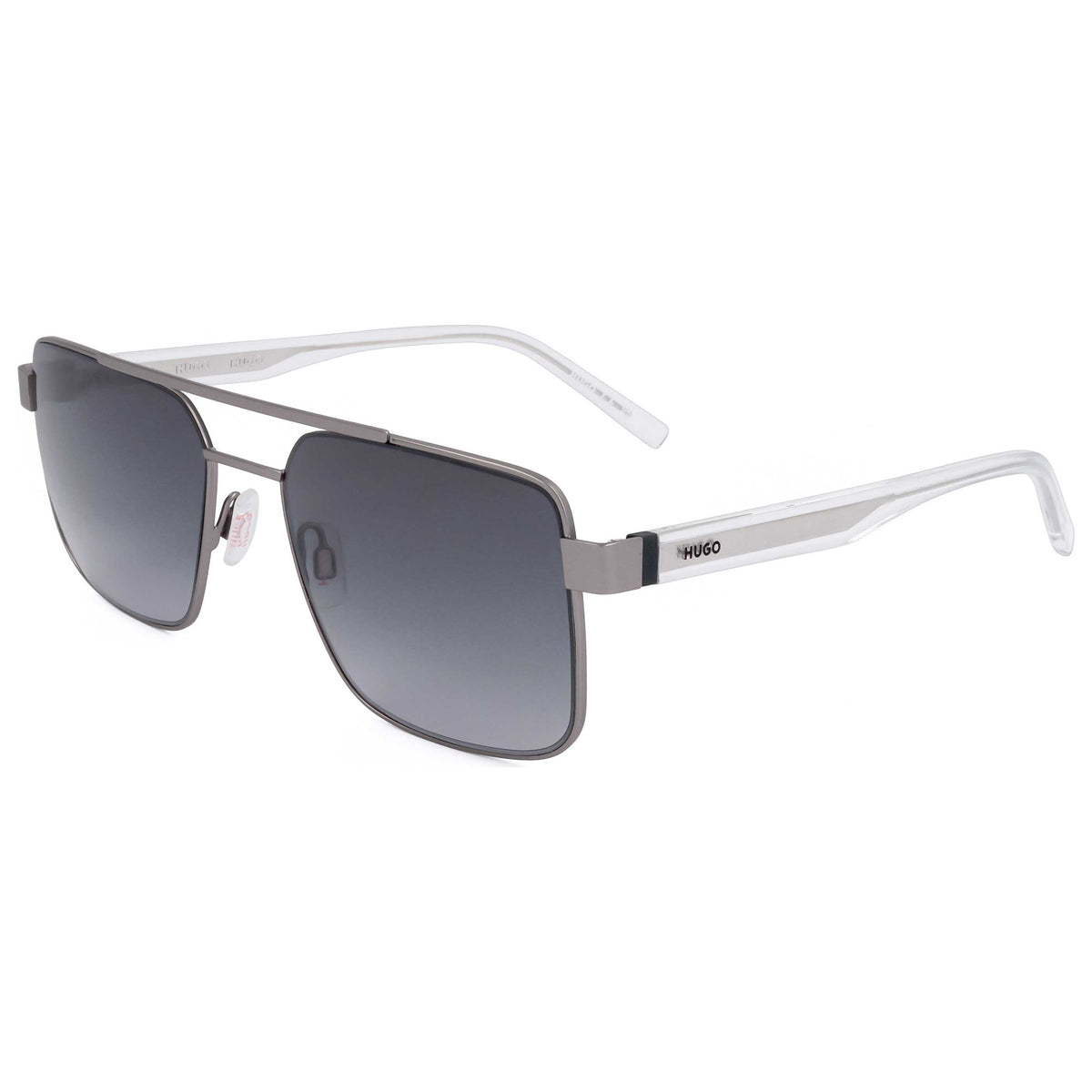 משקפי שמש Hugo Boss דגם HG1313-S-R81-56 לגברים 56 מ״מ בצבע Matte Ruthenium