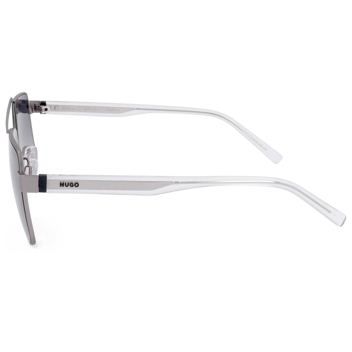משקפי שמש Hugo Boss דגם HG1313-S-R81-56 לגברים 56 מ״מ בצבע Matte Ruthenium