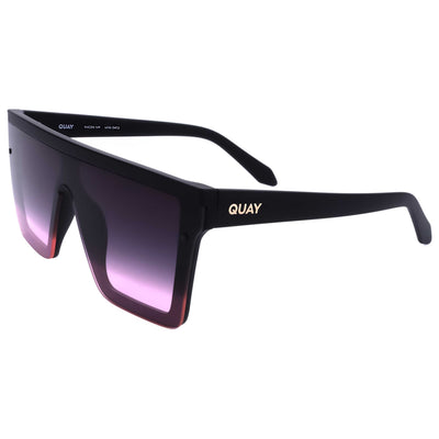 משקפי שמש Quay לנשים 56 מ״מ בצבע שחור
