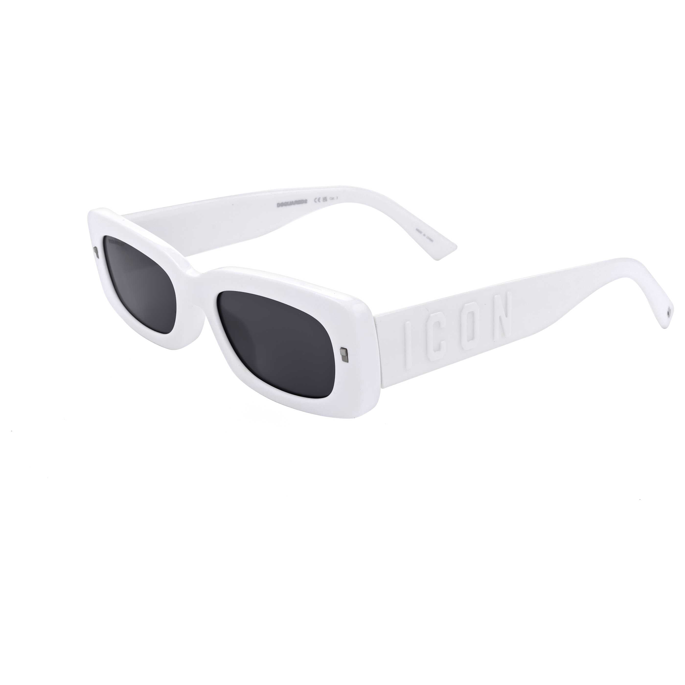 משקפי שמש Dsquared2 דגם Icon0020 יוניסקס 52 מ״מ בצבע לבן