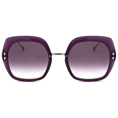 משקפי שמש Isabel Marant דגם Im0085 לנשים 55 מ״מ בצבע Violet כסוף