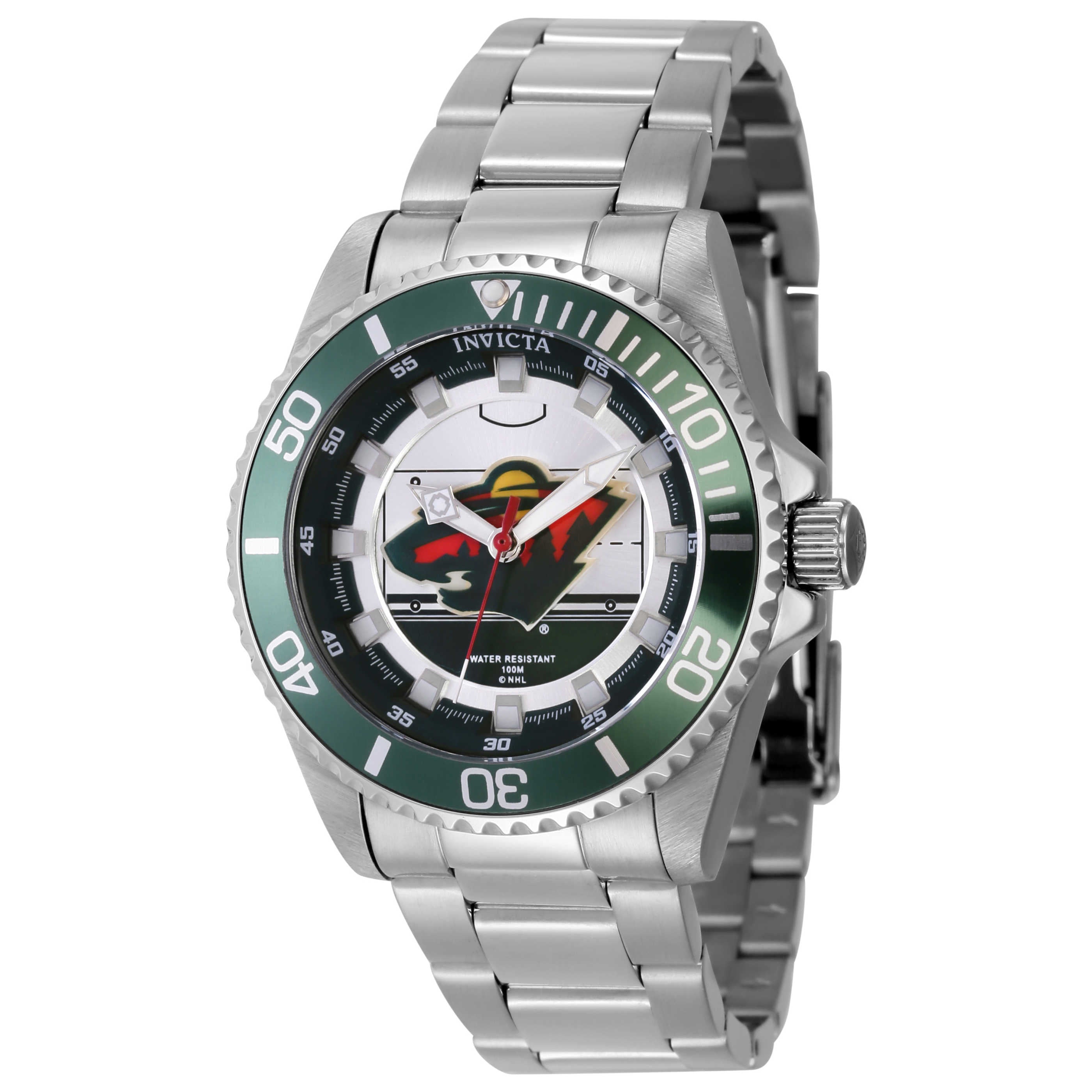 שעון Invicta דגם Minnesota Wild לנשים 38 מ״מ קוורץ
