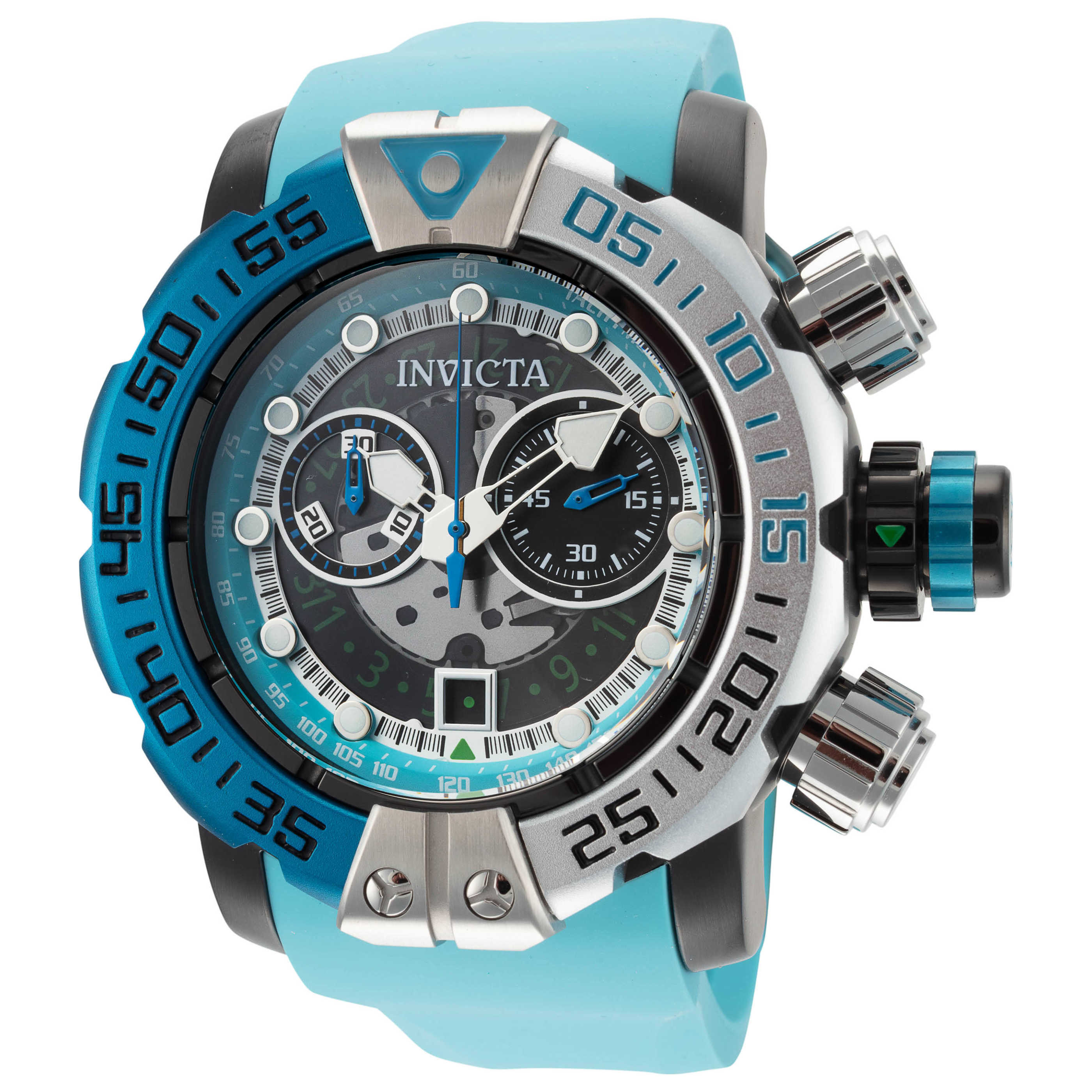 שעון לגבר Sea Hunter של Invicta, קוורץ, 57 מ״מ