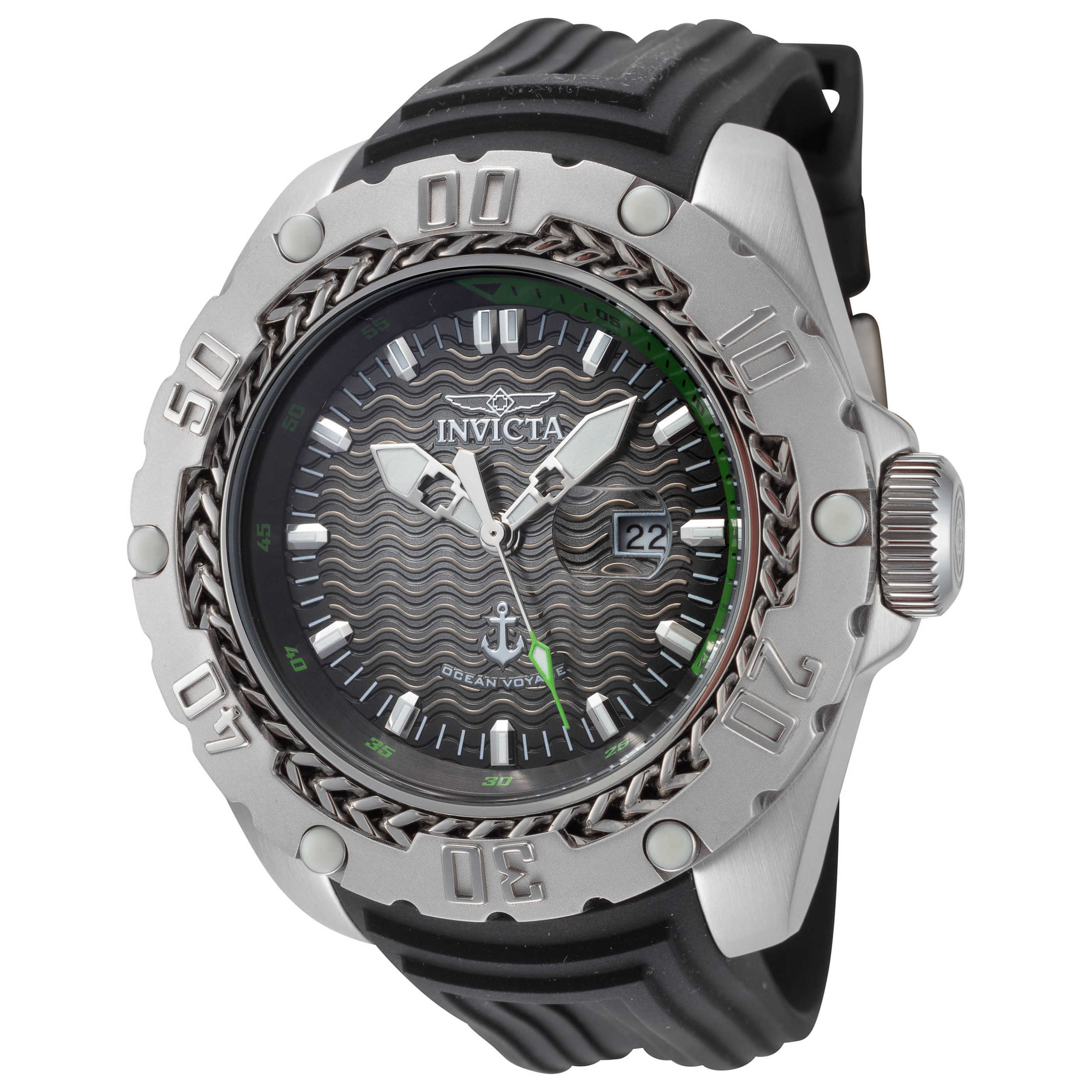 שעון Invicta דגם Ocean Voyage לגברים 51 מ״מ קוורץ