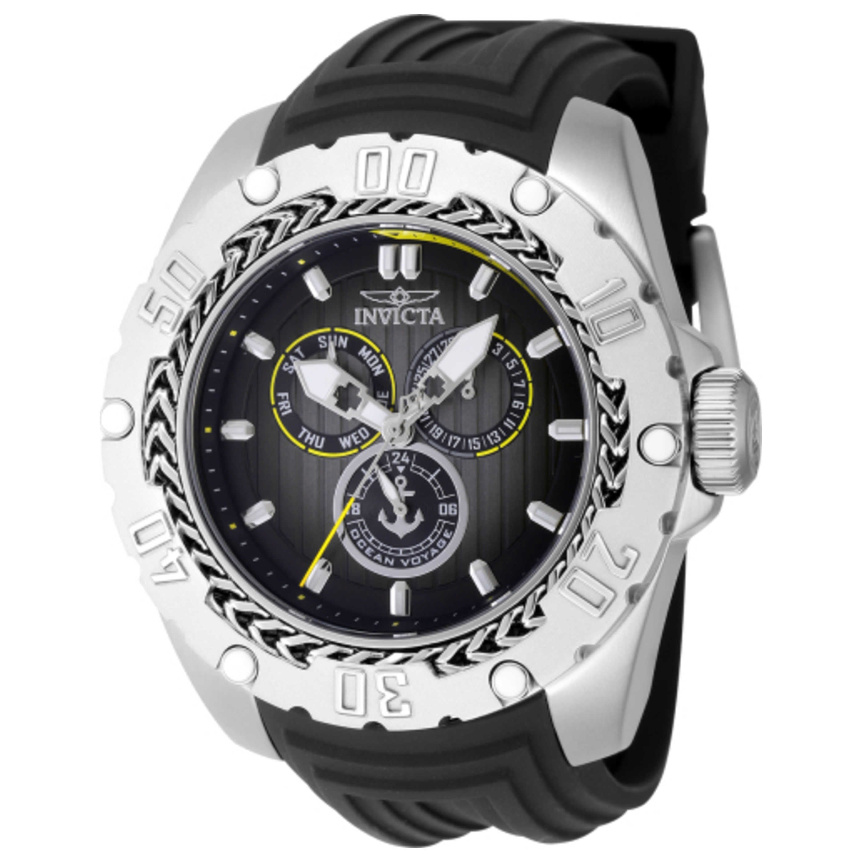 שעון Invicta דגם Ocean Voyage לגברים 51 מ״מ קוורץ