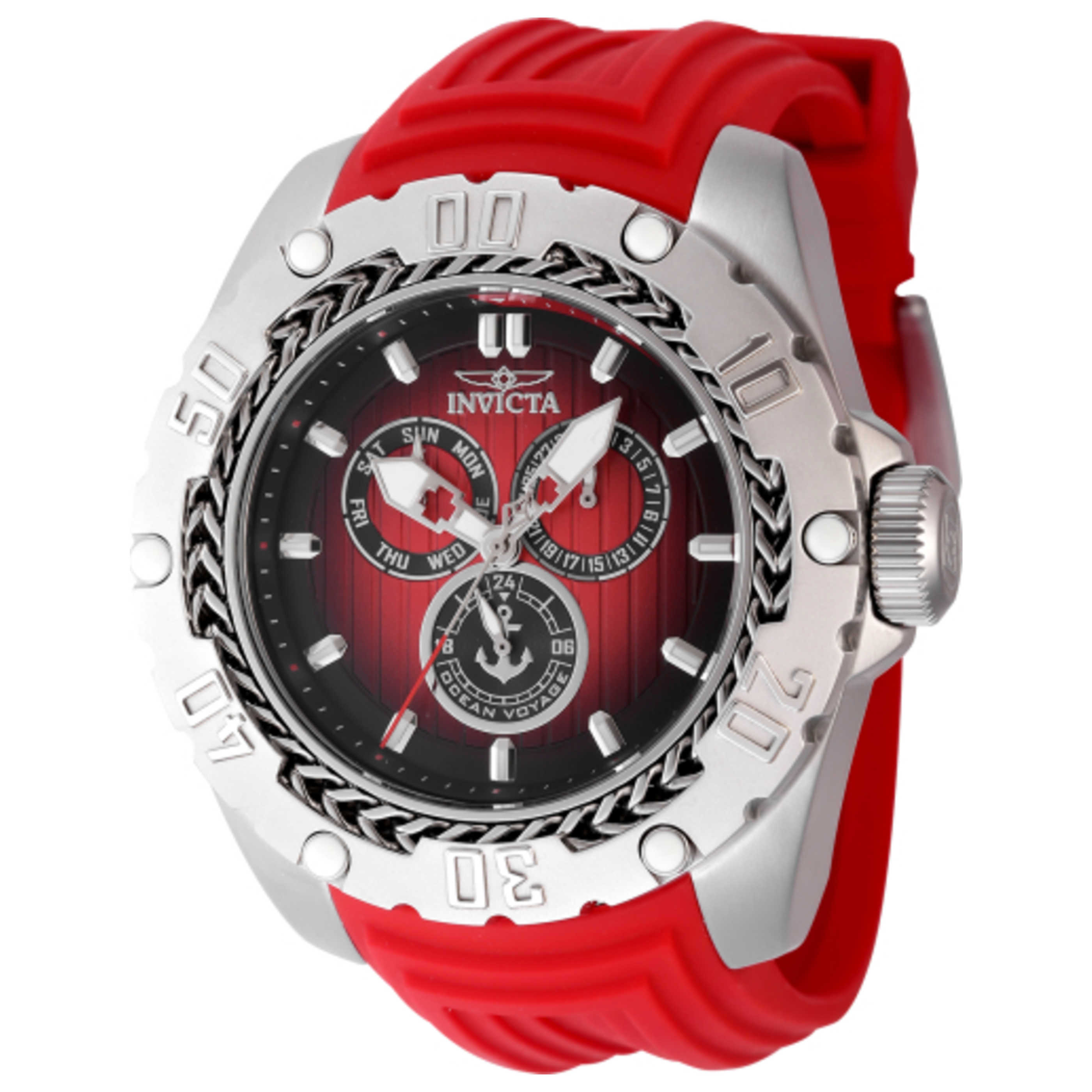 שעון Invicta דגם Ocean Voyage לגברים 51 מ״מ קוורץ