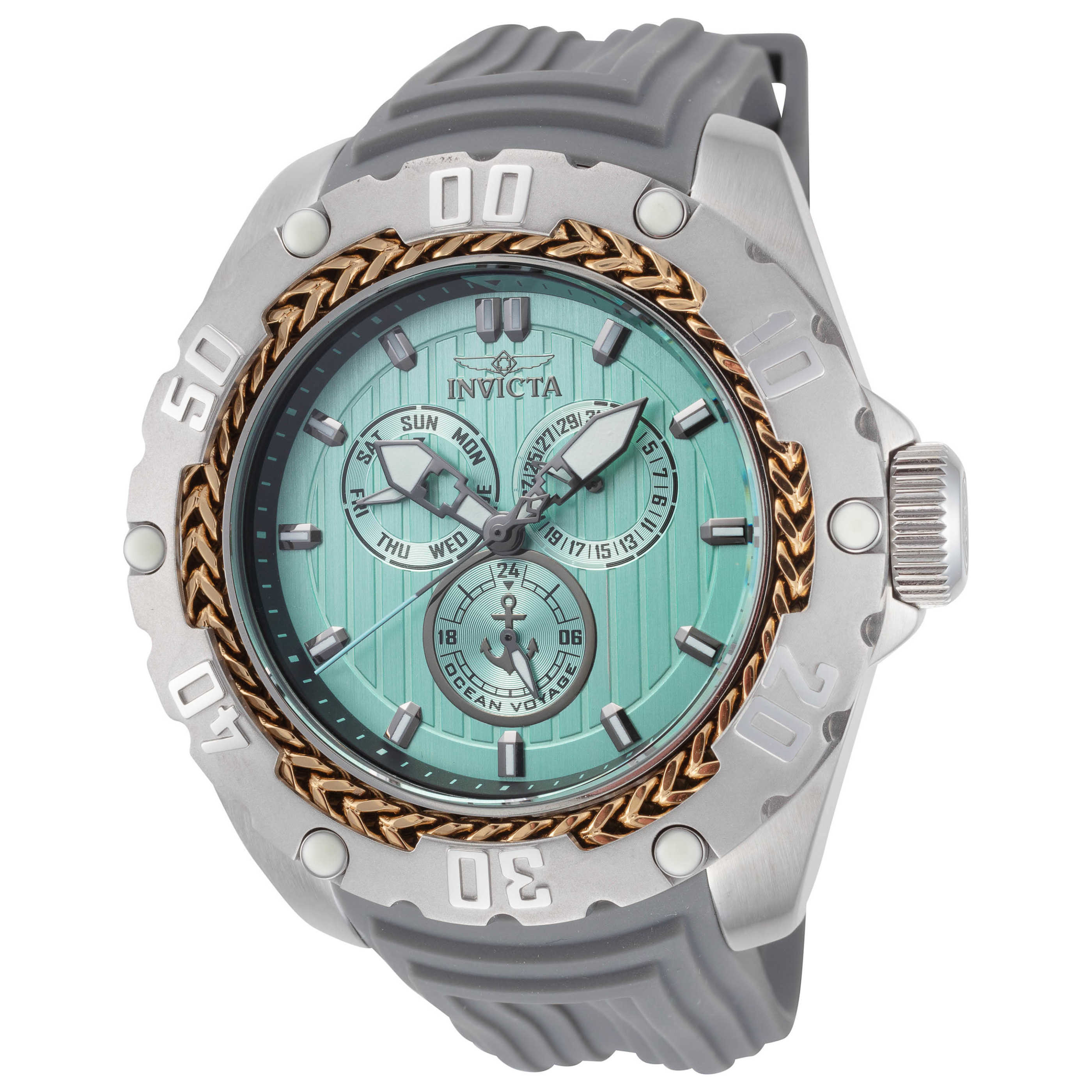 שעון Invicta דגם Ocean Voyage לגברים 51 מ״מ קוורץ