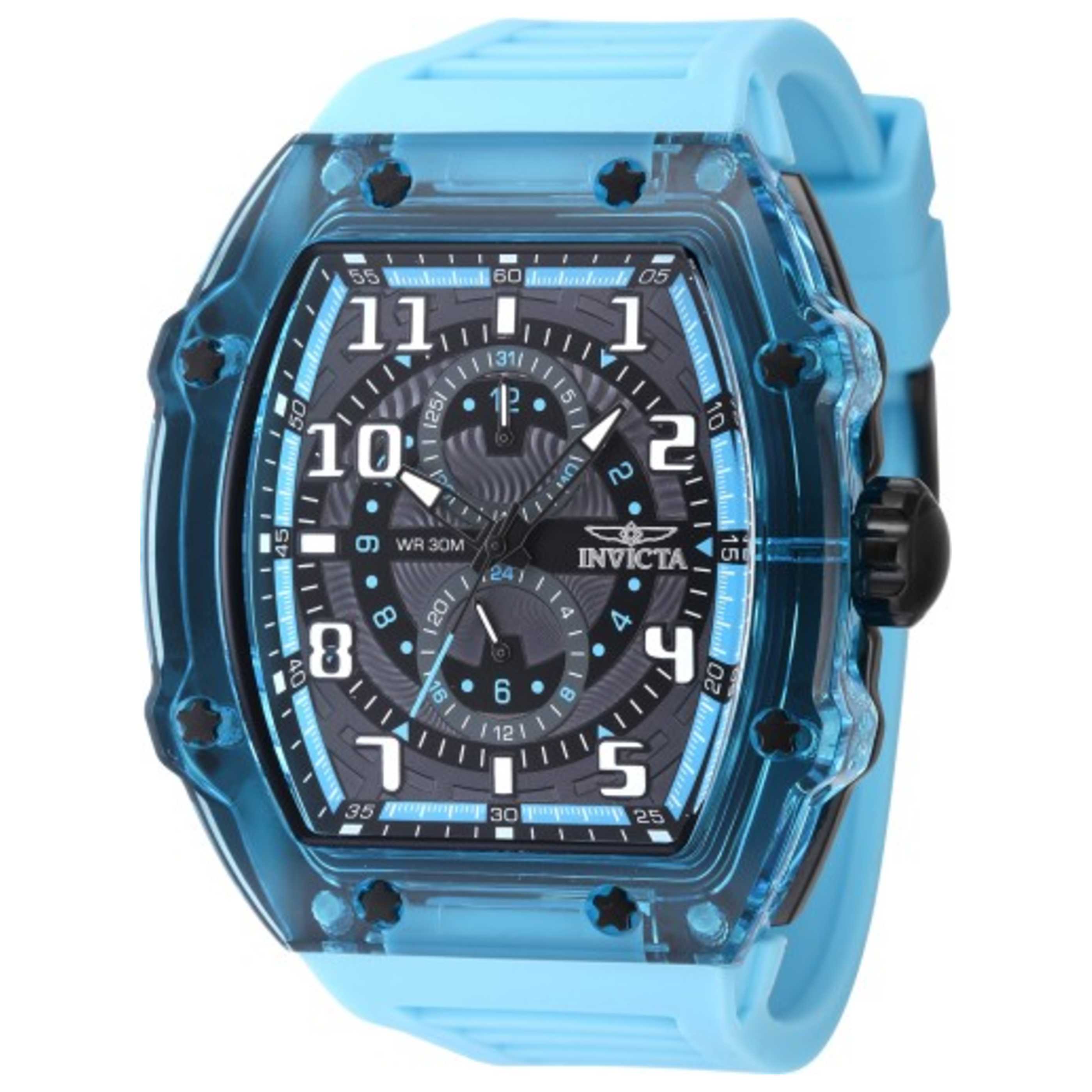 שעון לגבר Racing של Invicta, קוורץ, 48.5 מ״מ