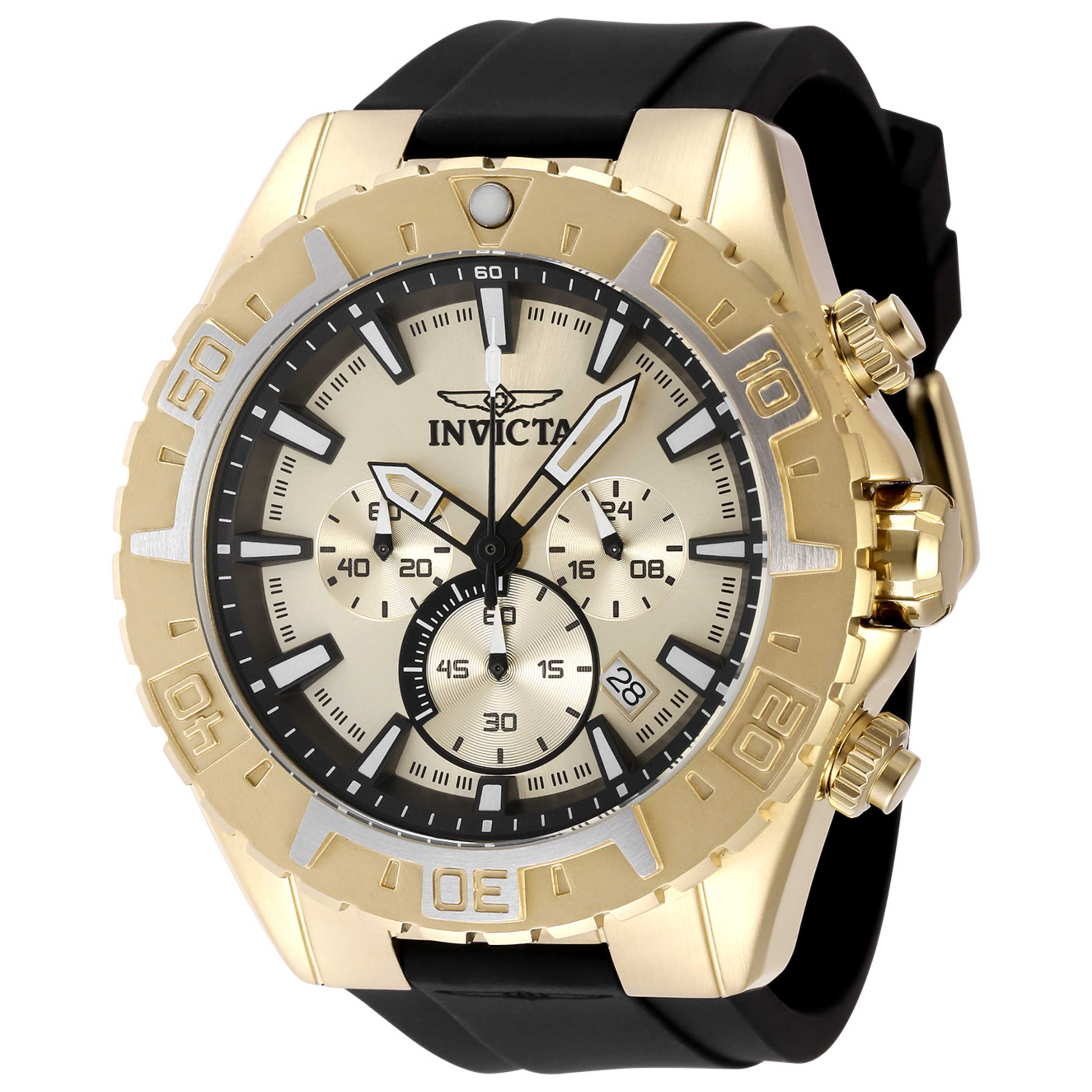 שעון לגבר Aviator של Invicta, קוורץ, 49 מ״מ
