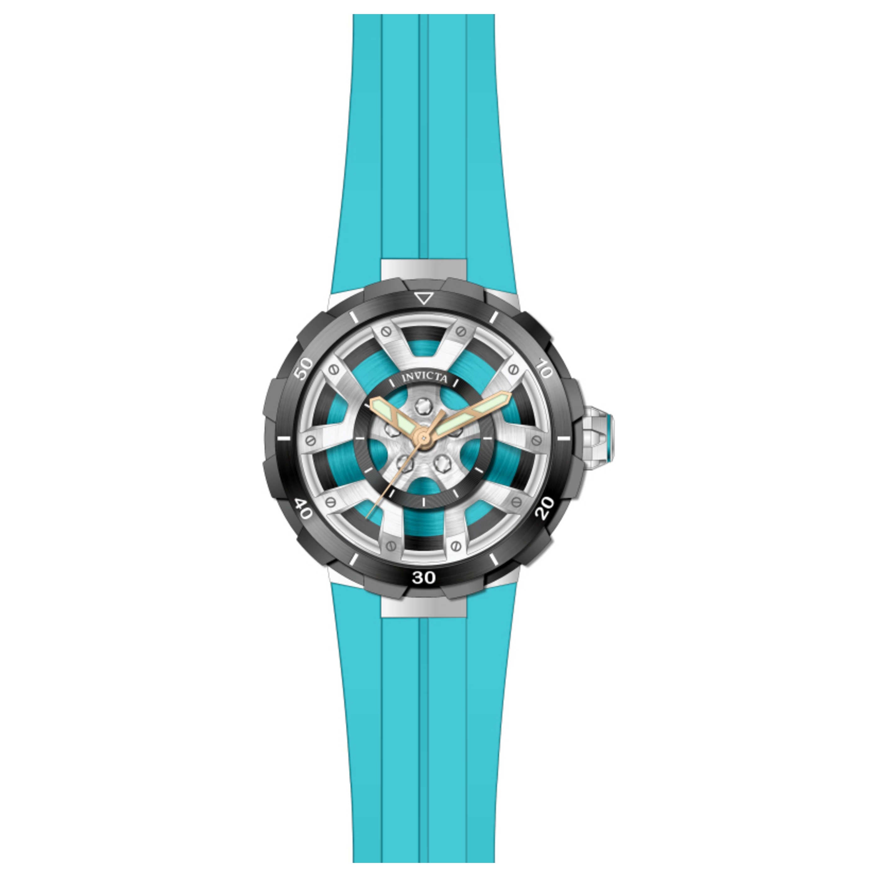 שעון Invicta דגם Racing לגברים 46 מ״מ קוורץ